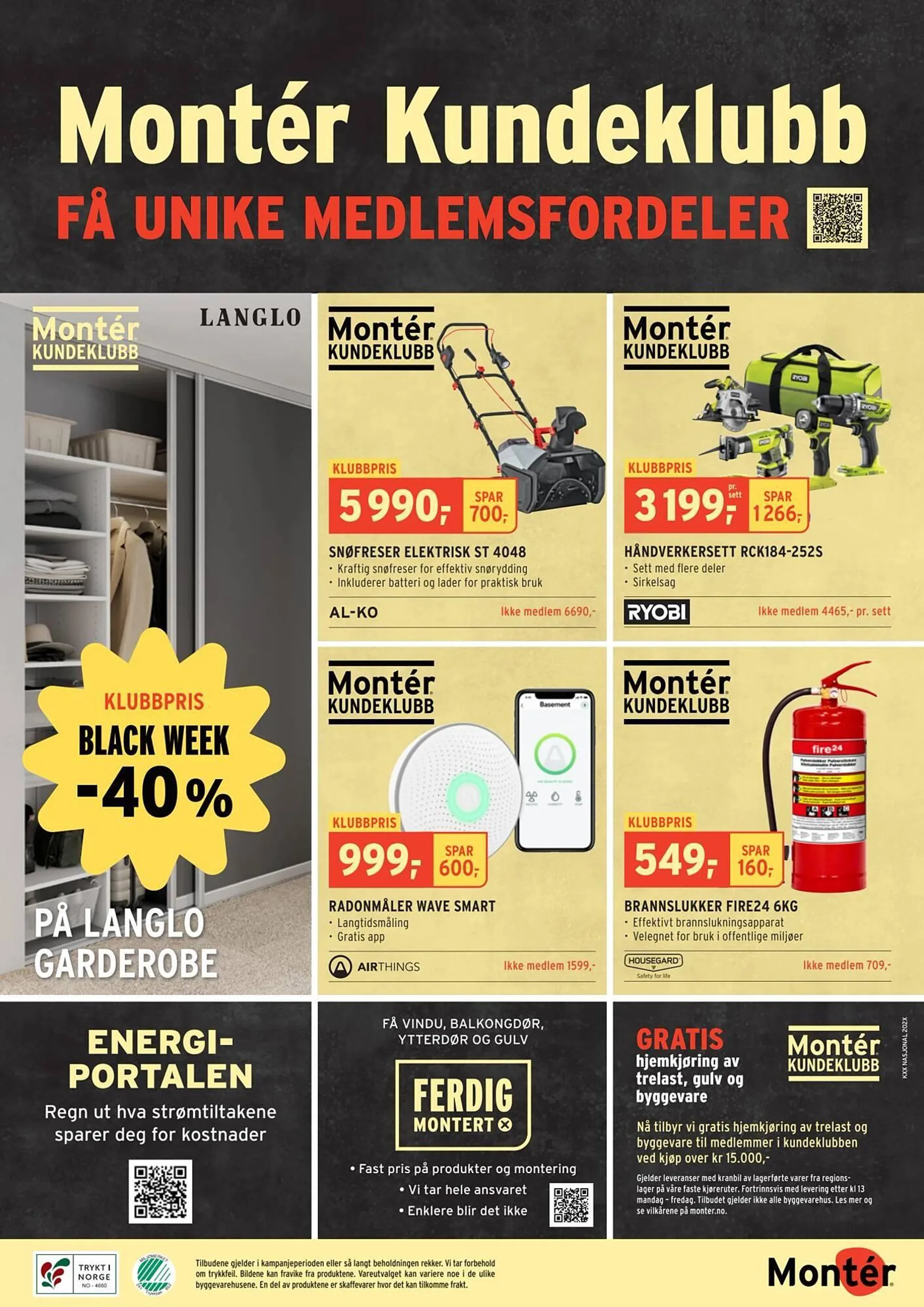 Montér Kundeavis fra 24. november til 1. desember 2024 - kundeavisside 16