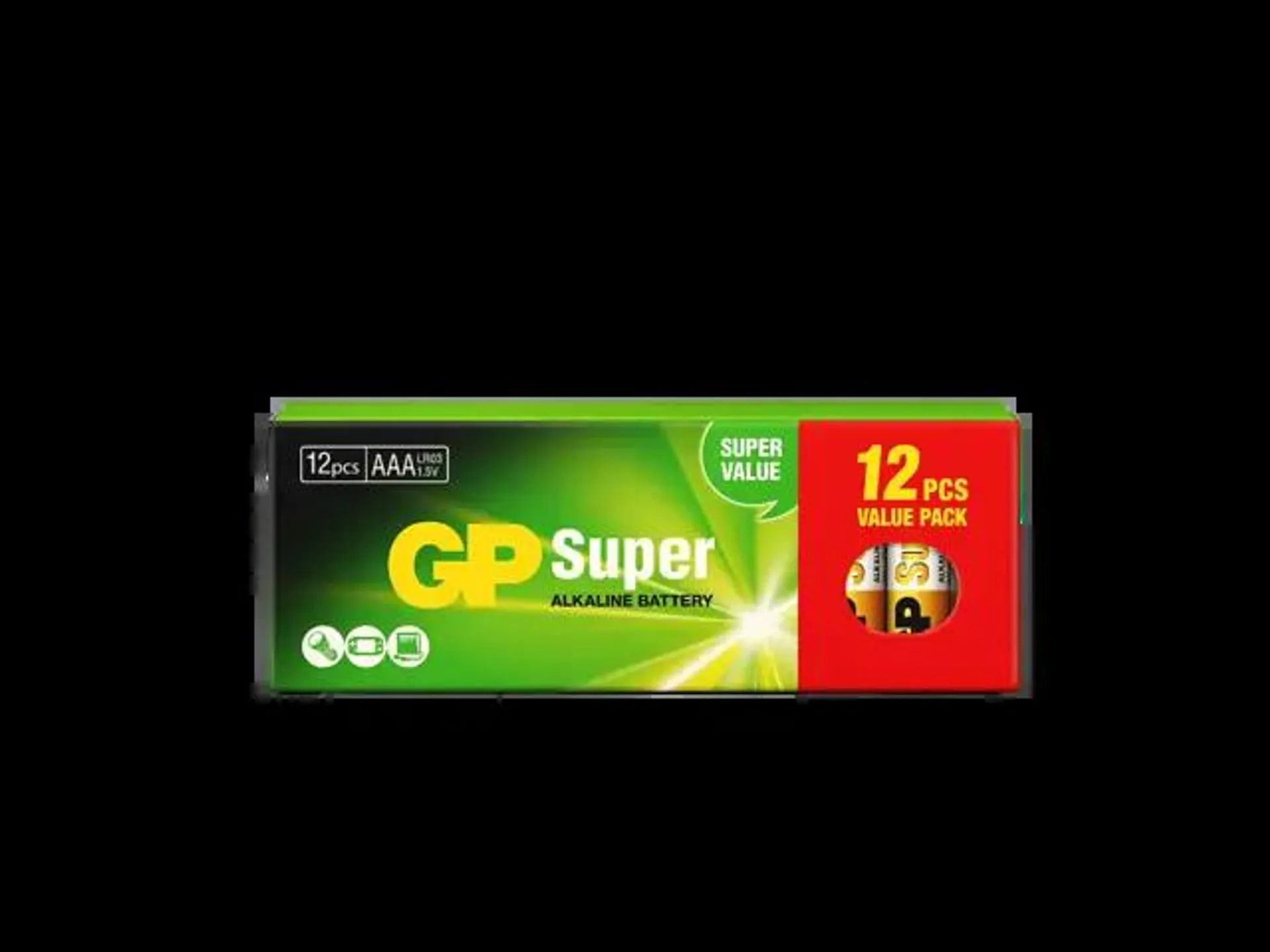 GP Super Alkaline AAA-batteri