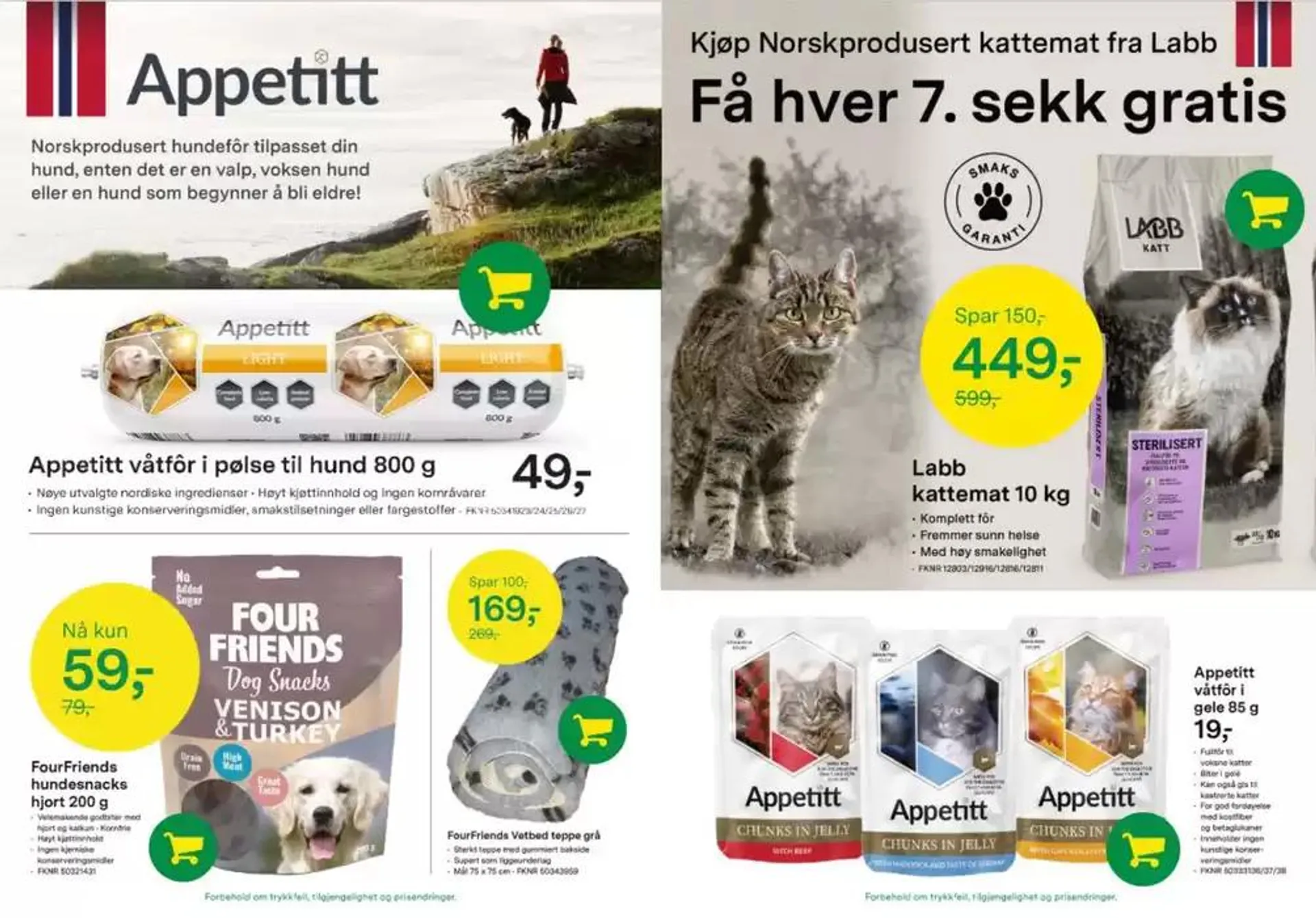 Kjæledyrsdager fra 4. mars til 16. mars 2025 - kundeavisside 4