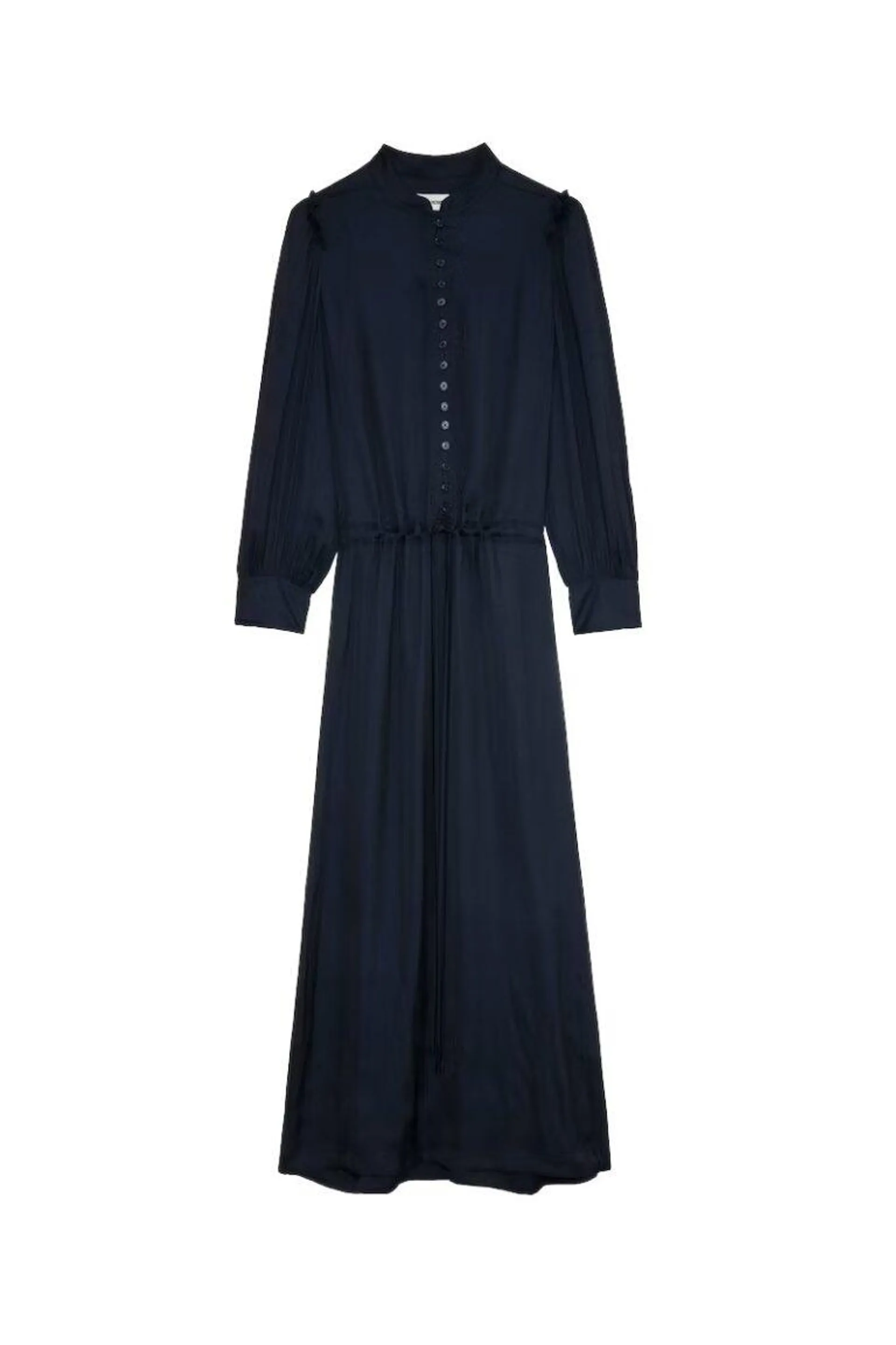 Relinda Satin Dress – Marine