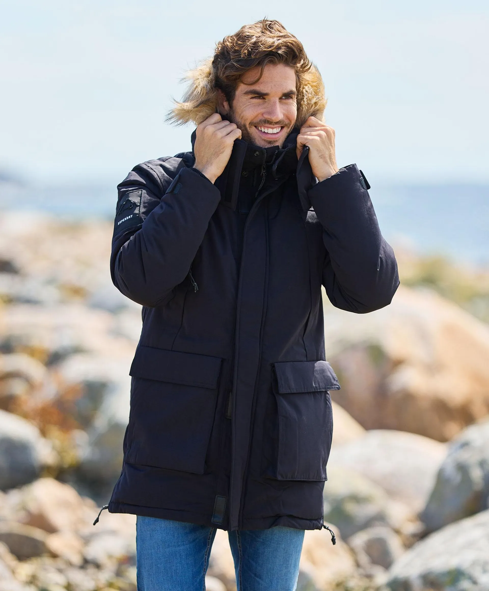 Superdry Everest Faux Parkas