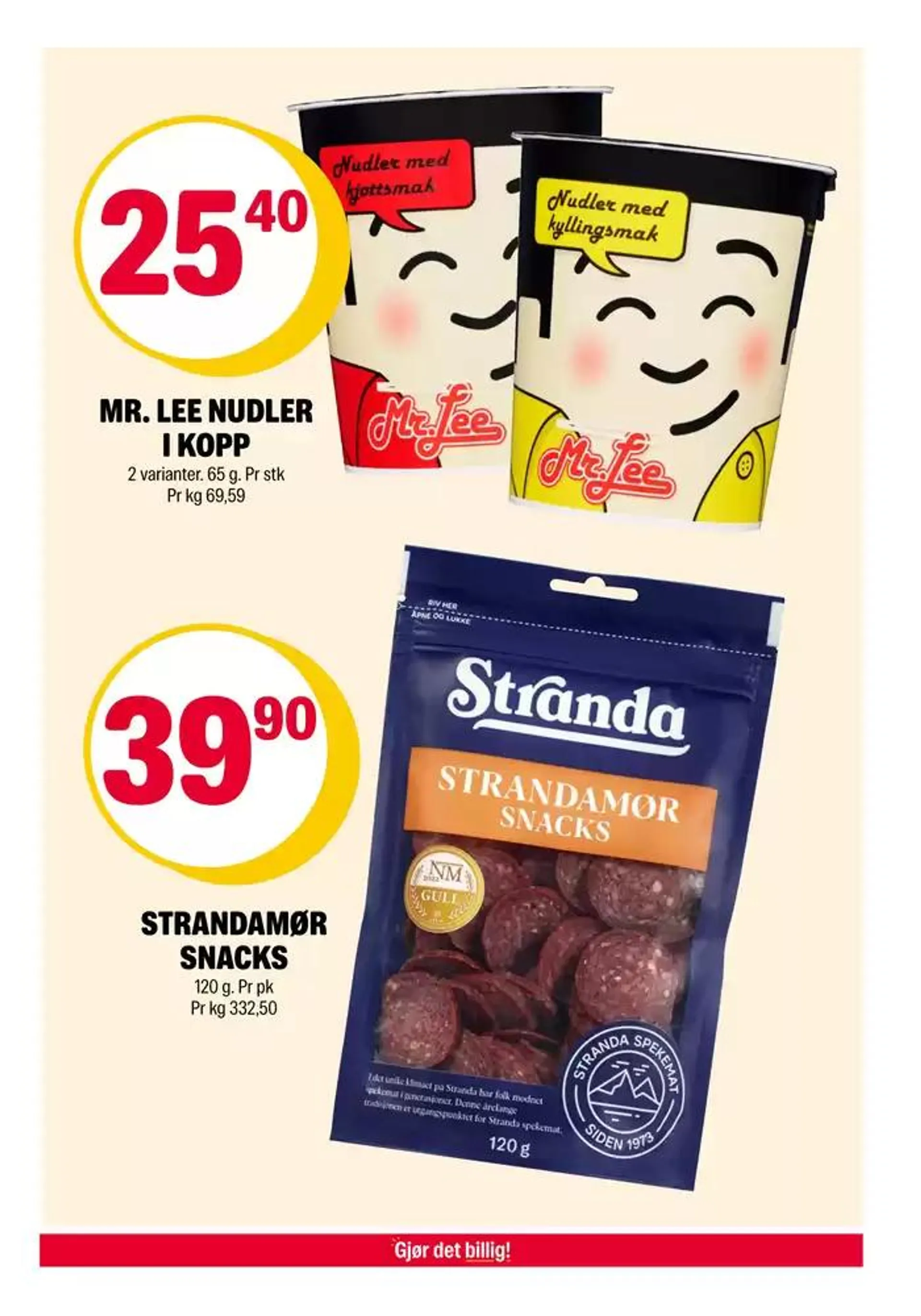 Nye tilbud å oppdage fra 6. januar til 12. januar 2025 - kundeavisside 21