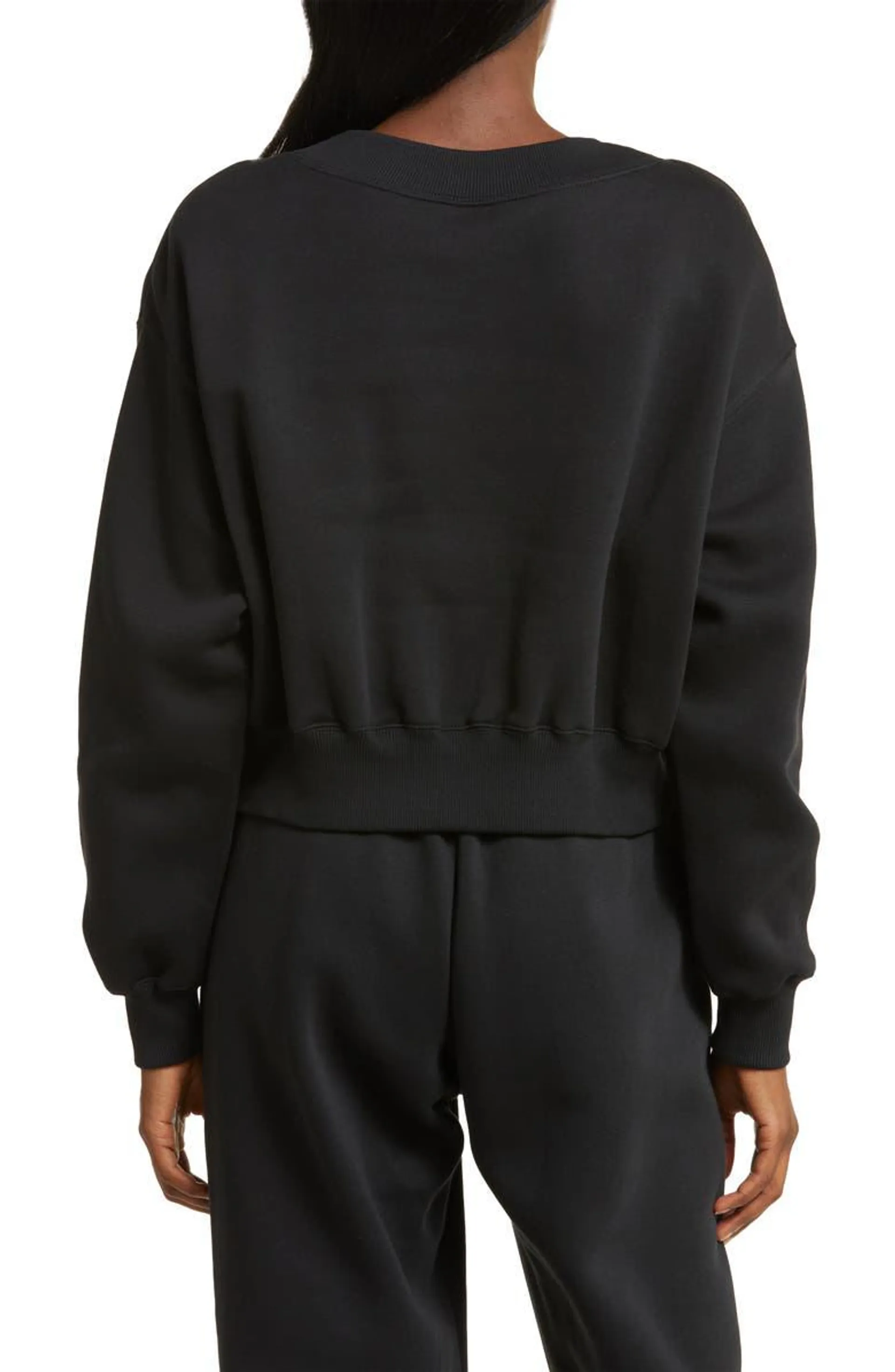 Sportswear Phoenix Fleece V-Neck Crop Sweatshirt