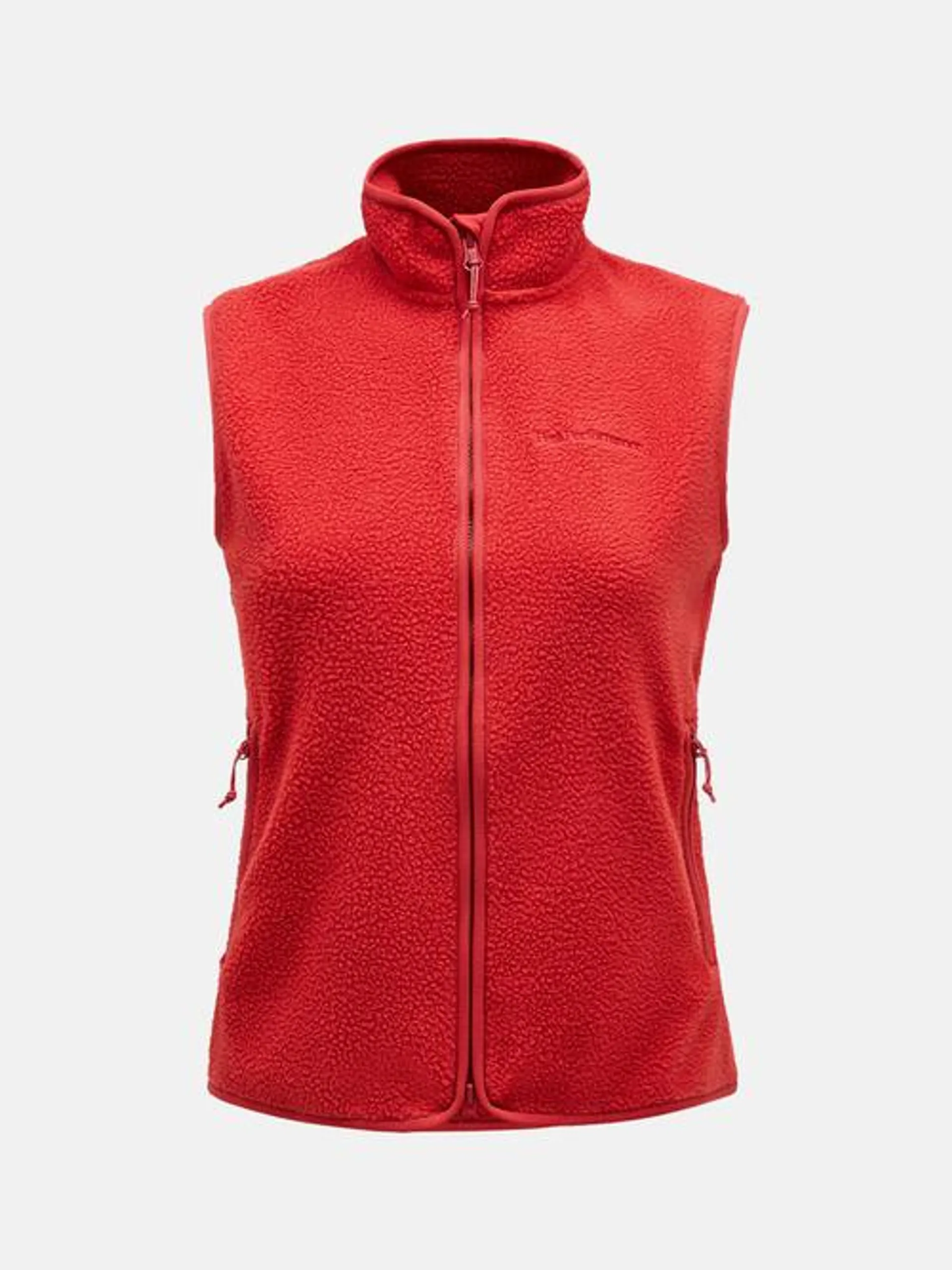Pile Zip Vest Women