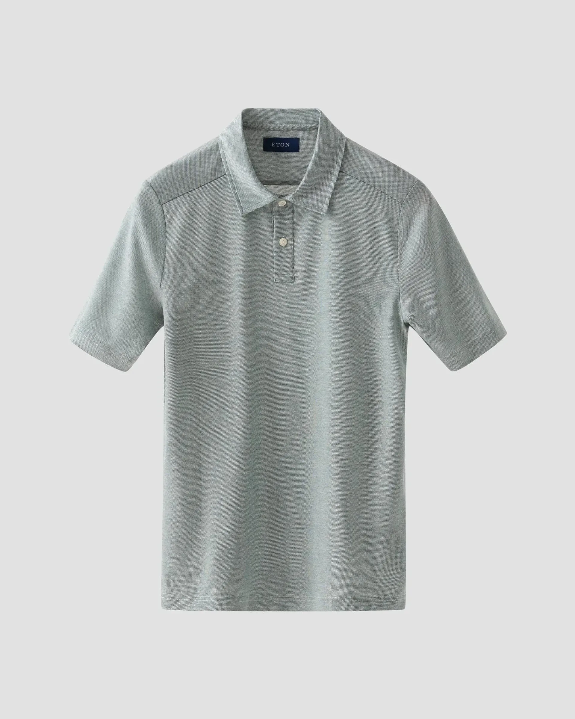 Dark green Oxford Piqué Polo Shirt