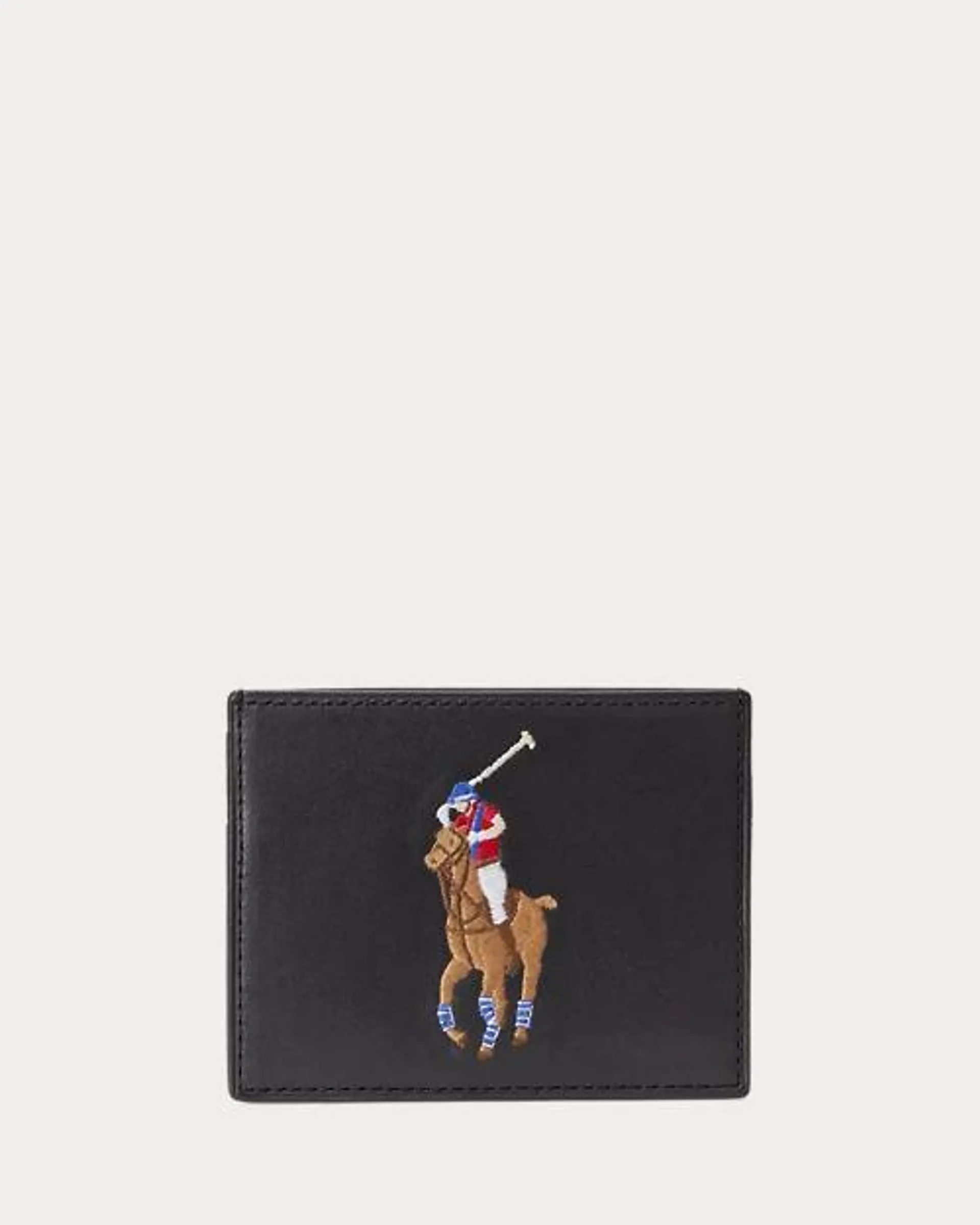 Big Pony Leather Card Case