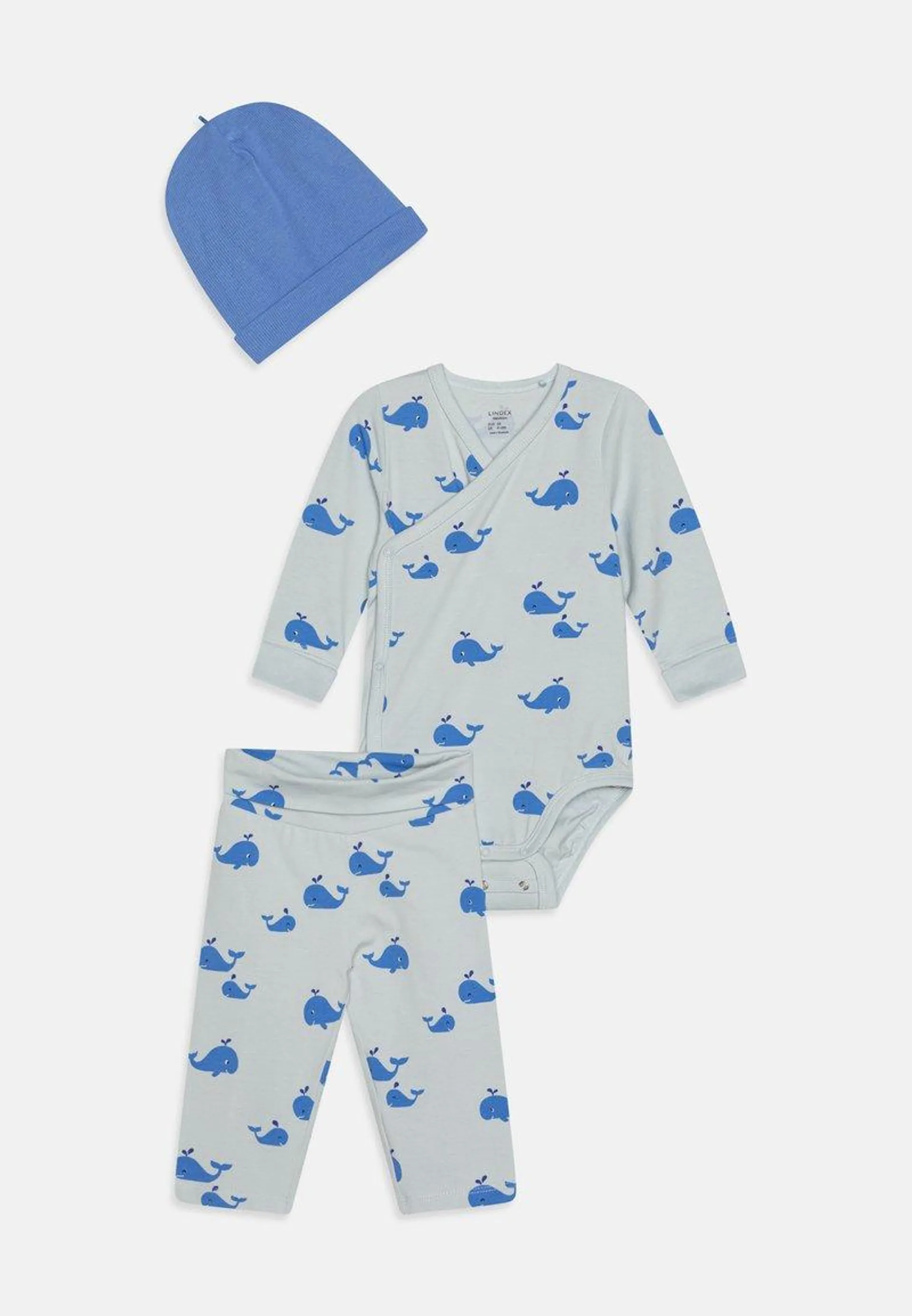 NEWBORN WRAP UNISEX SET - Bukse