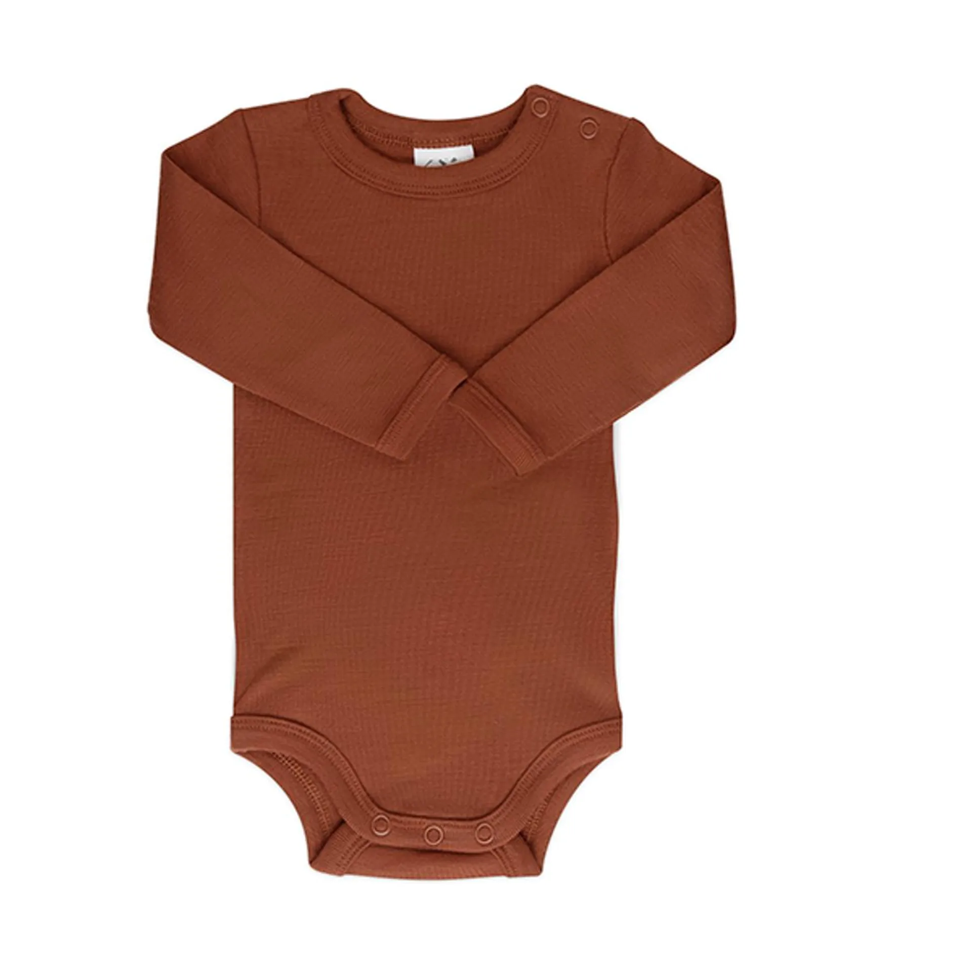 Rondane | Body | Langermet | Ull | Indian Brown