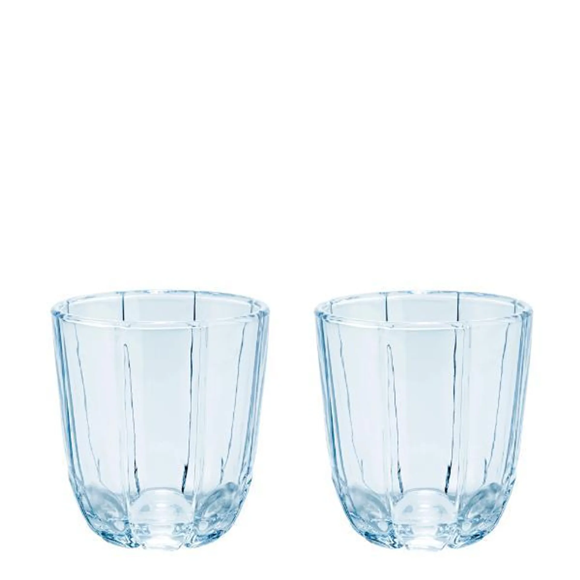 Lily vannglass 32 cl 2 stk blue iris