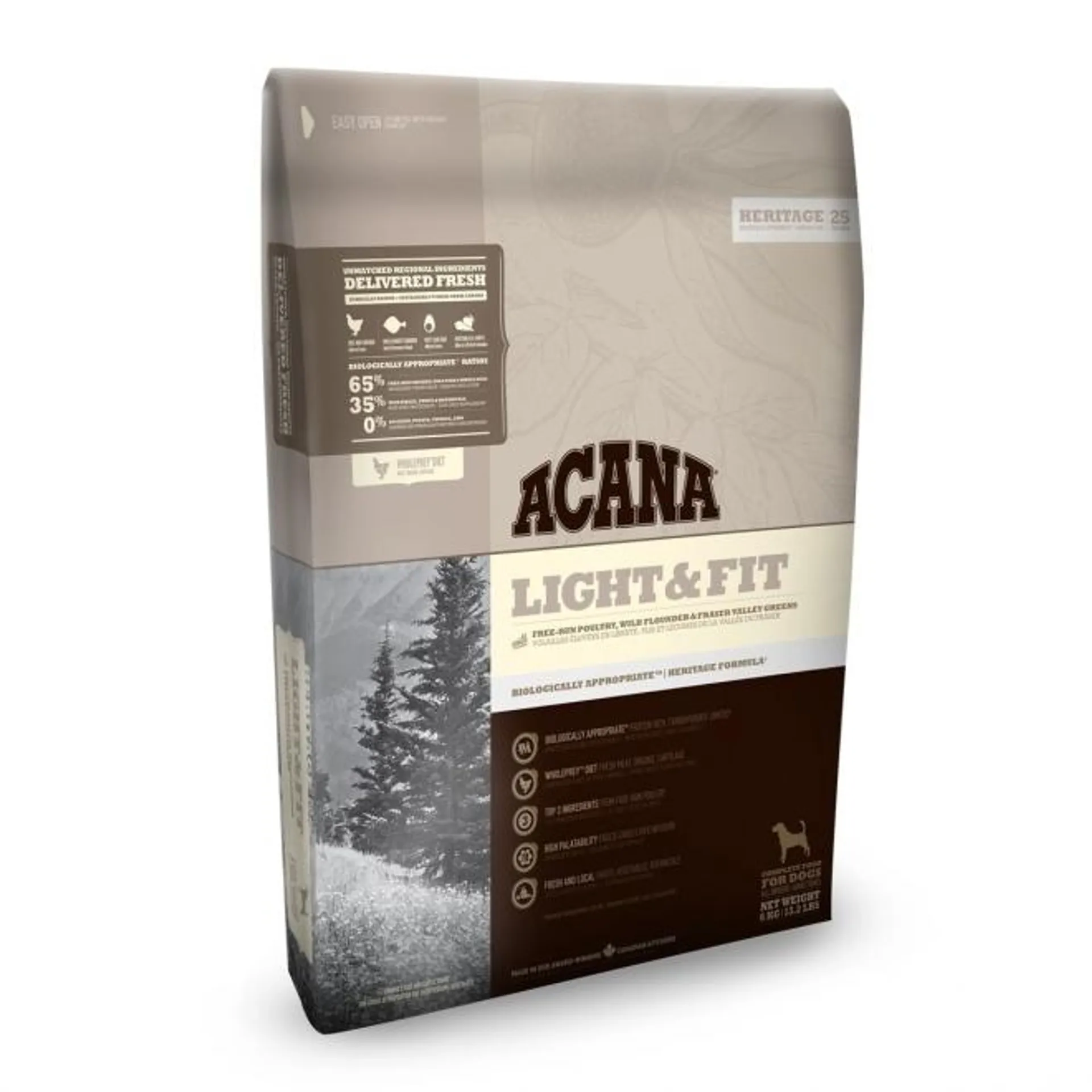 Acana Light and Fit Heritage, 2kg