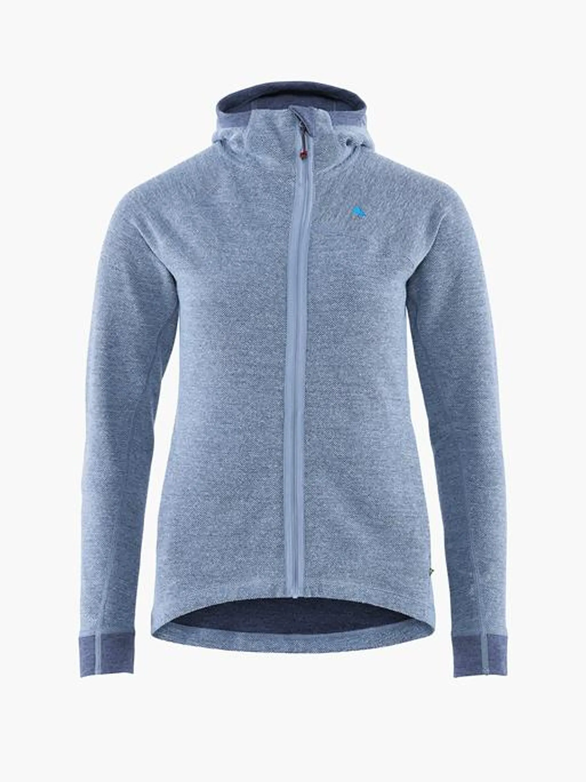 Klättermusen Hödur Hooded Zip Womens Faded Blue