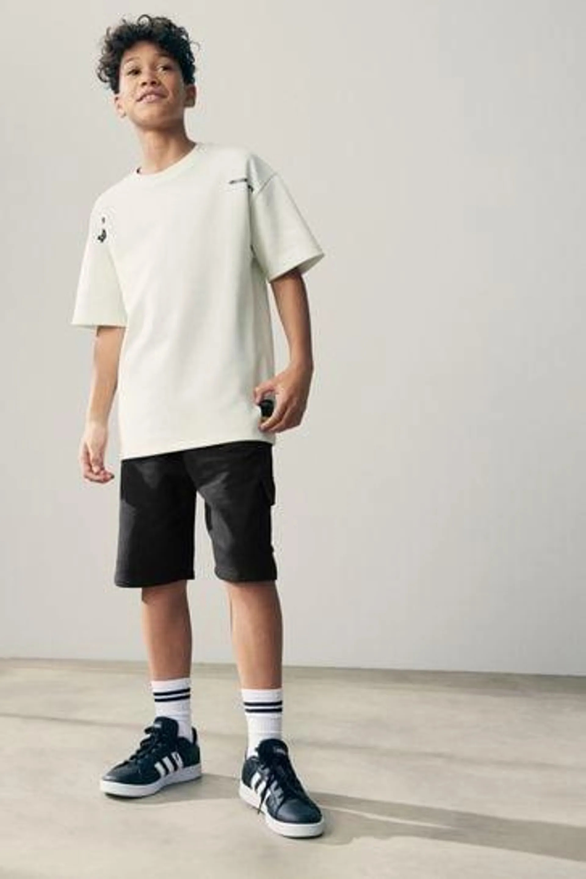 Graphic Top and Shorts Set (3-16yrs)