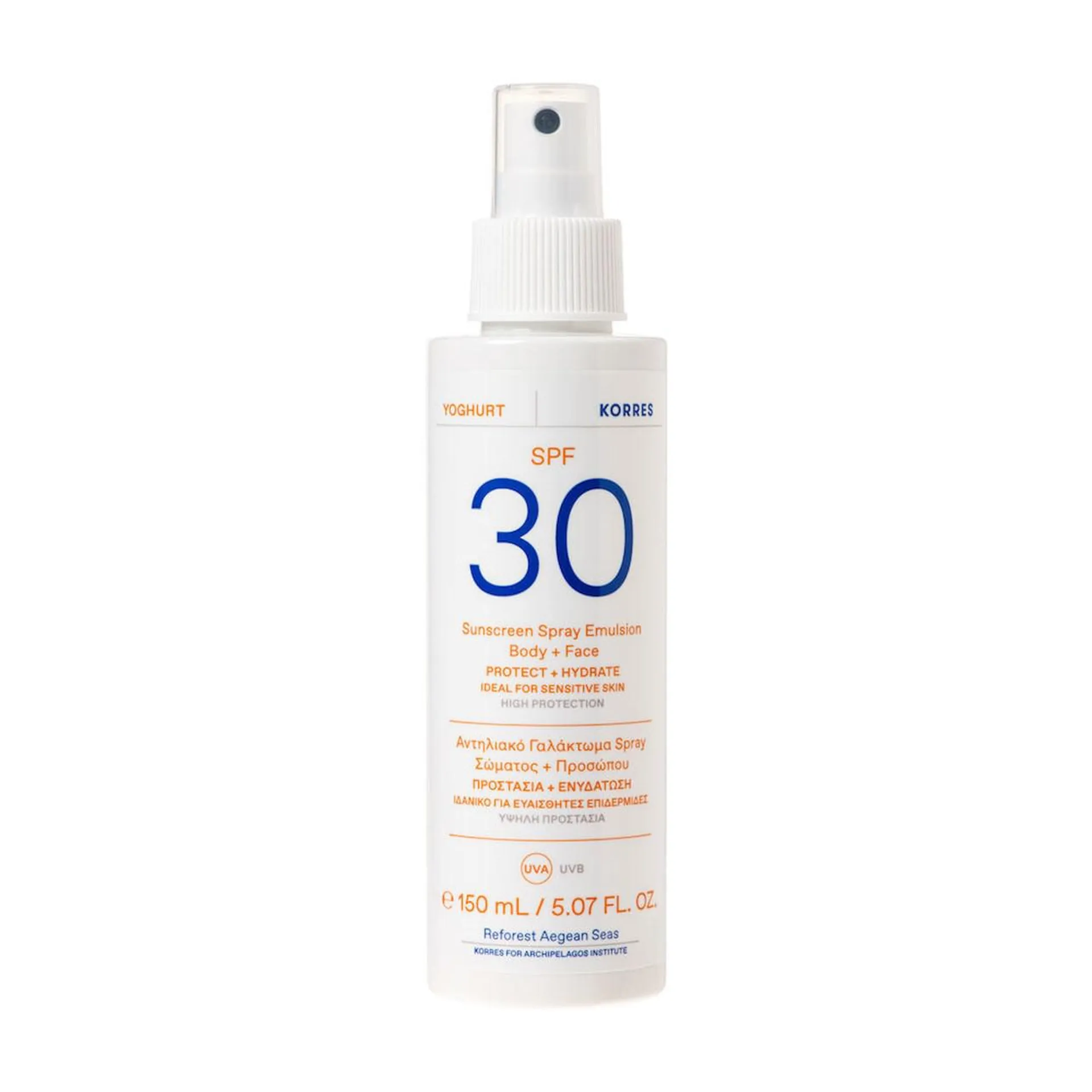 Korres Yoghurt Face&Body Spray SPF 30 150ml