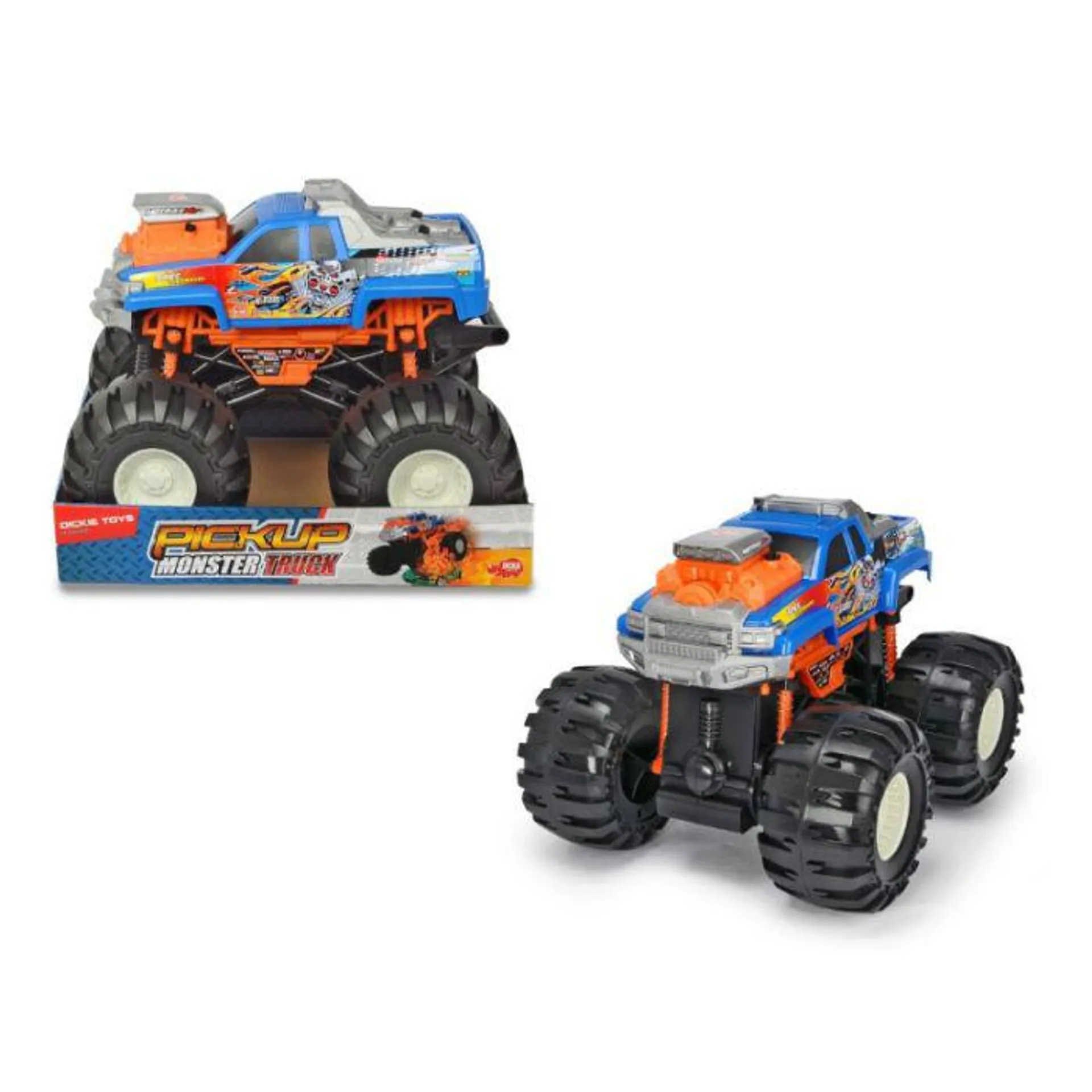 Dickie Toys Freewheel Lekebil 38cm - Pick Up Monster Truck