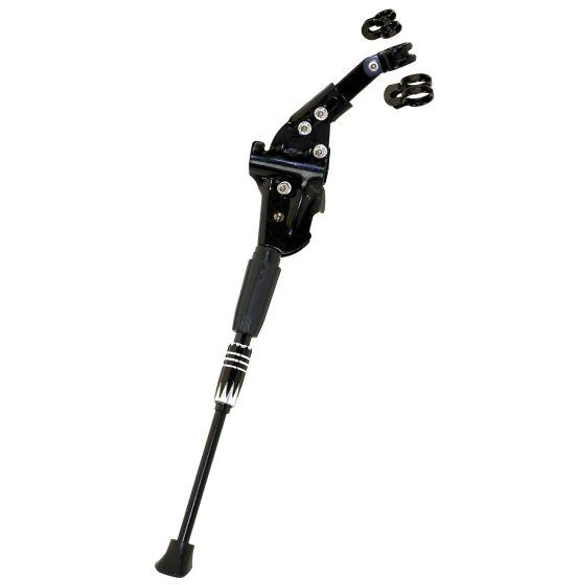 Sykkelstøtte Messingschlager alloy, black,