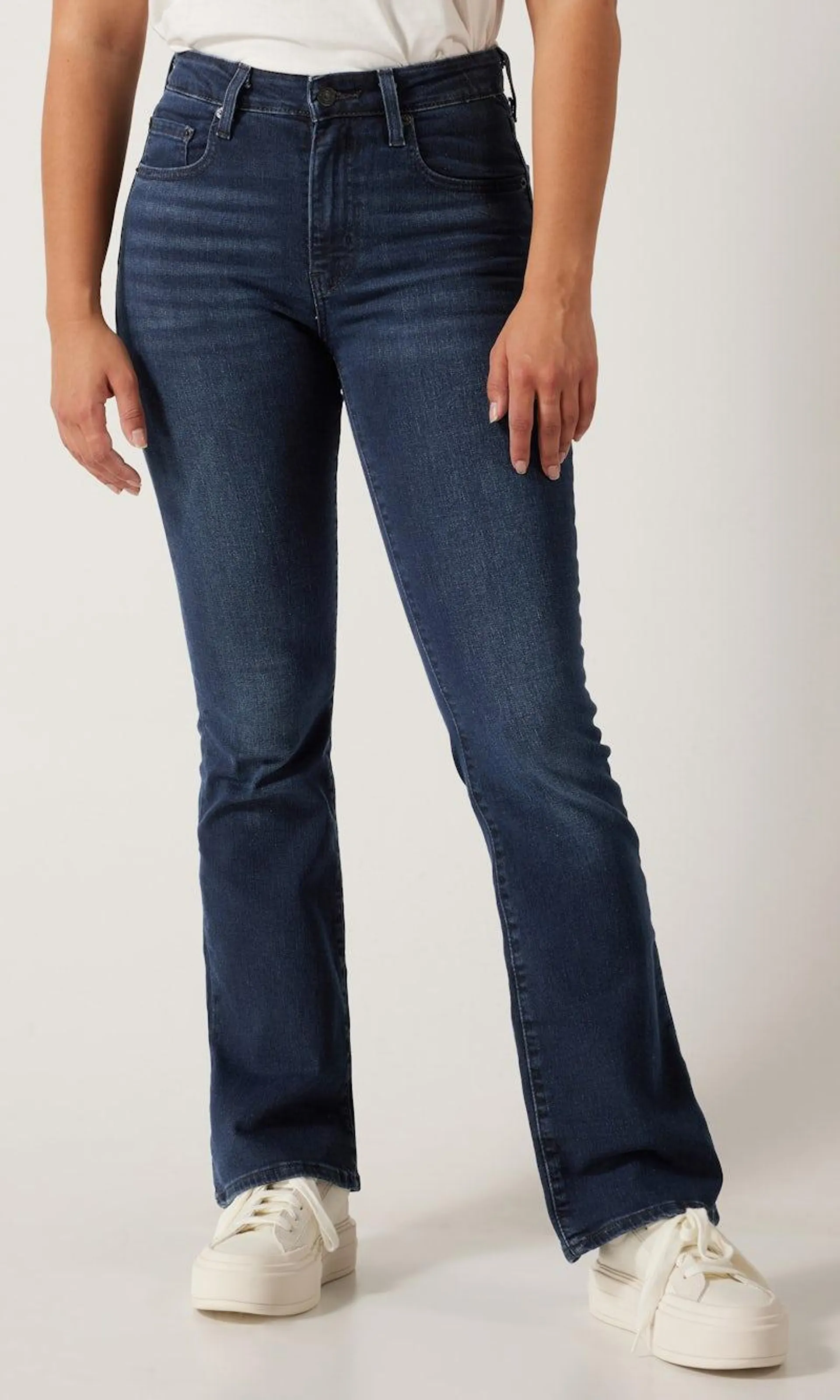 725™ High Rise Bootcut Mørk Blå Jeans