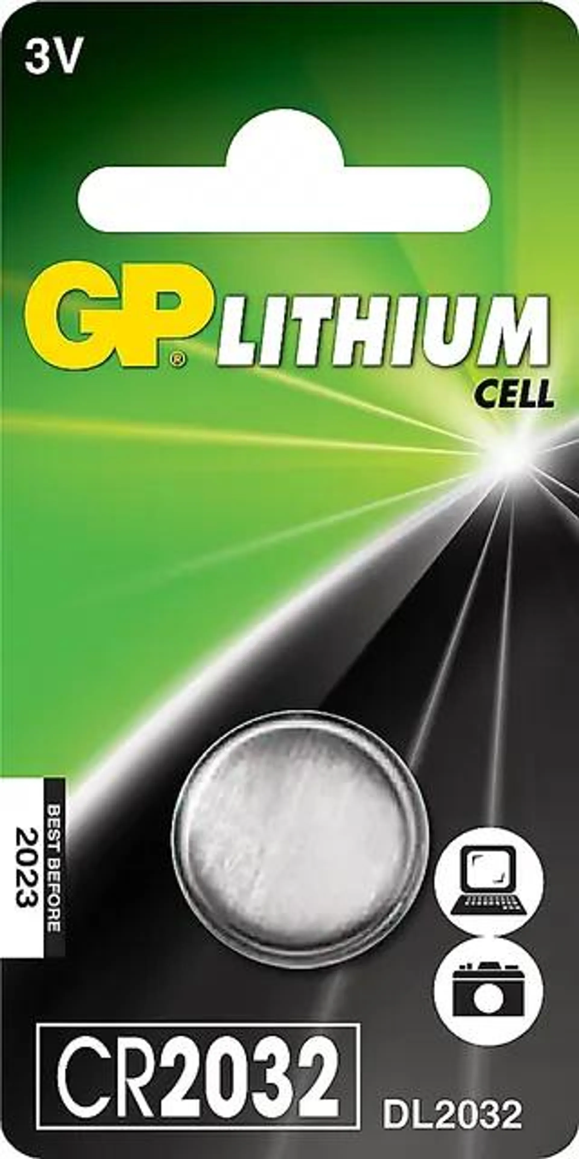 GP Lithium Cell CR2032