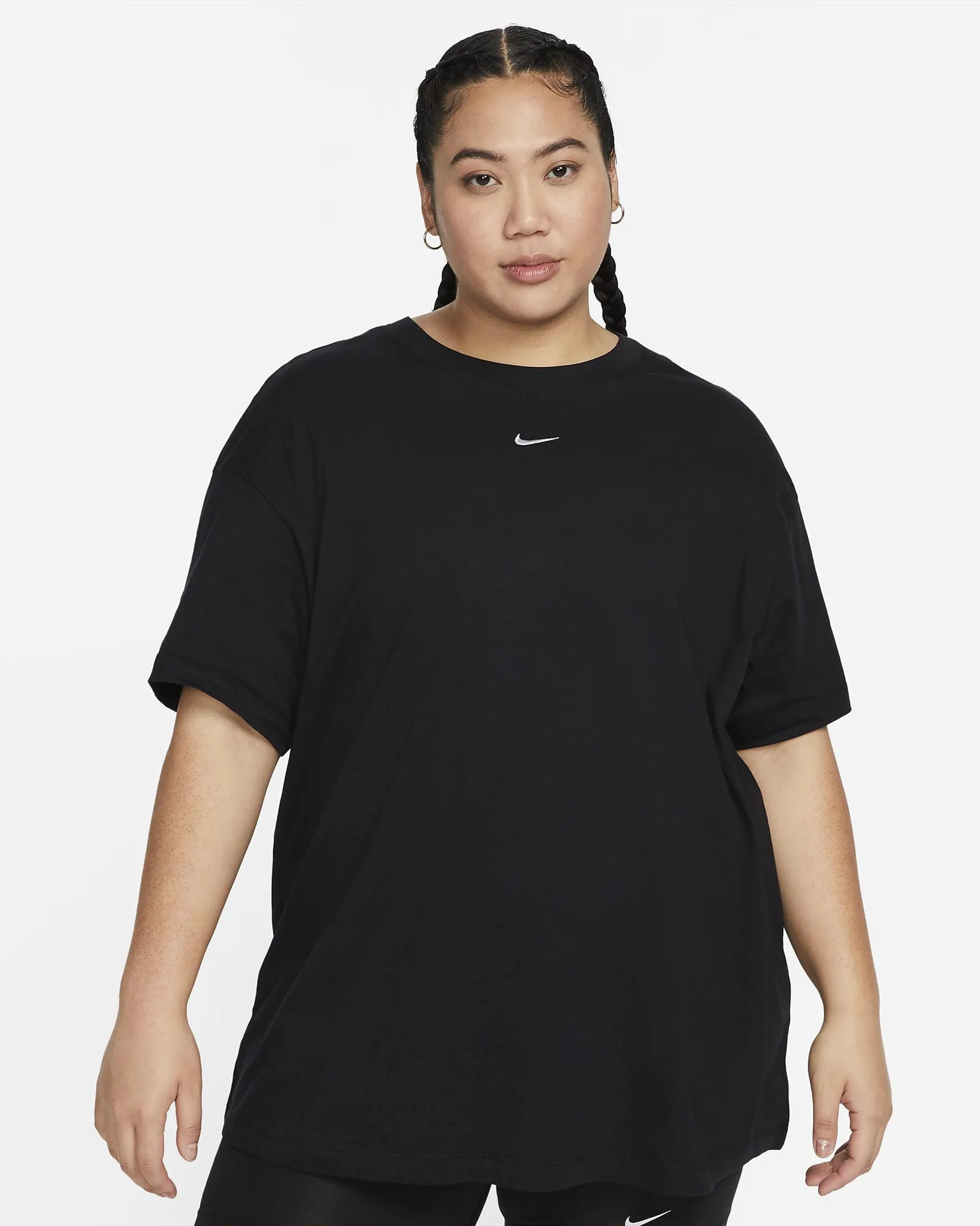 T-skjorte til dame (Plus Size)