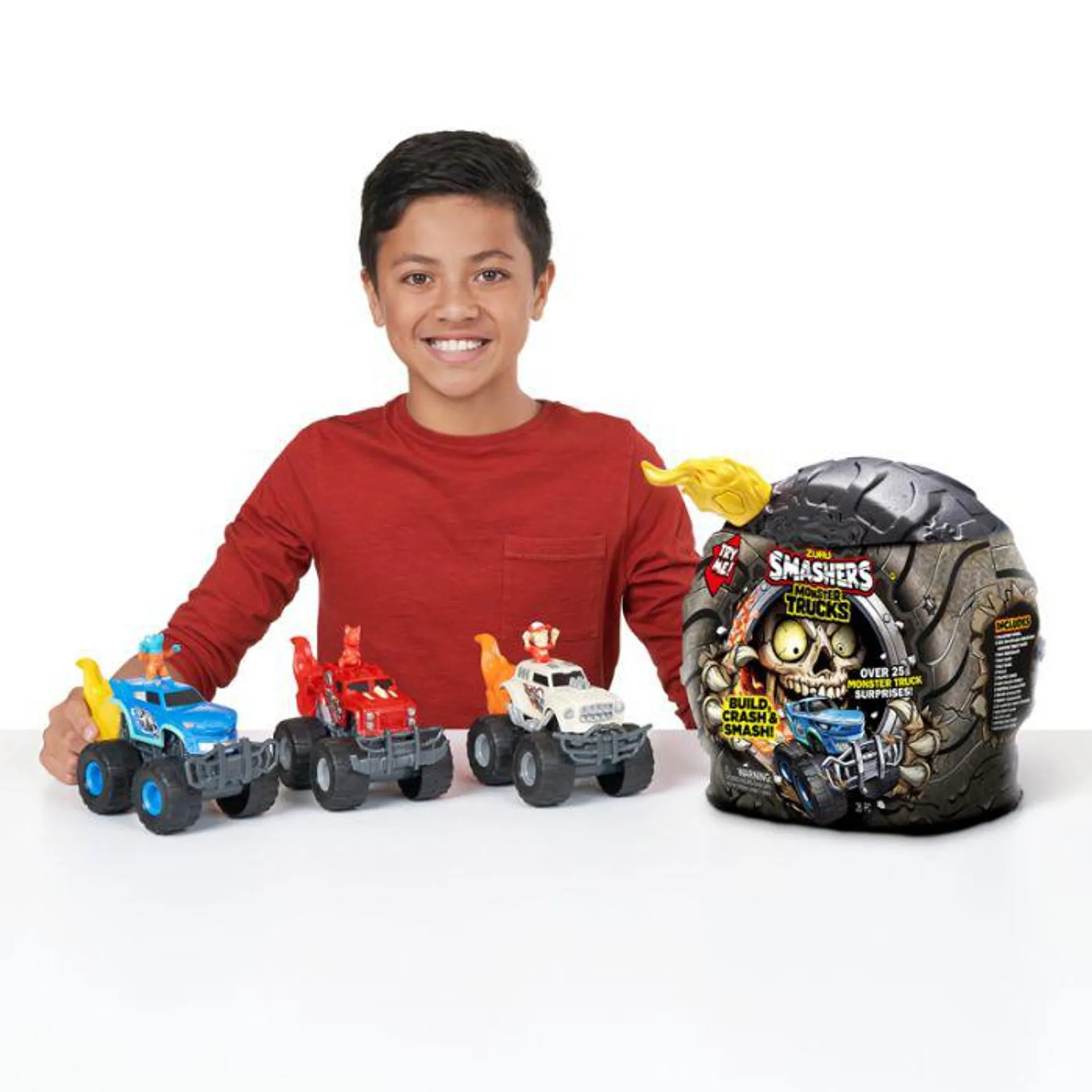 Zuru Smashers Monster Trucks m/ 25+ overraskelser