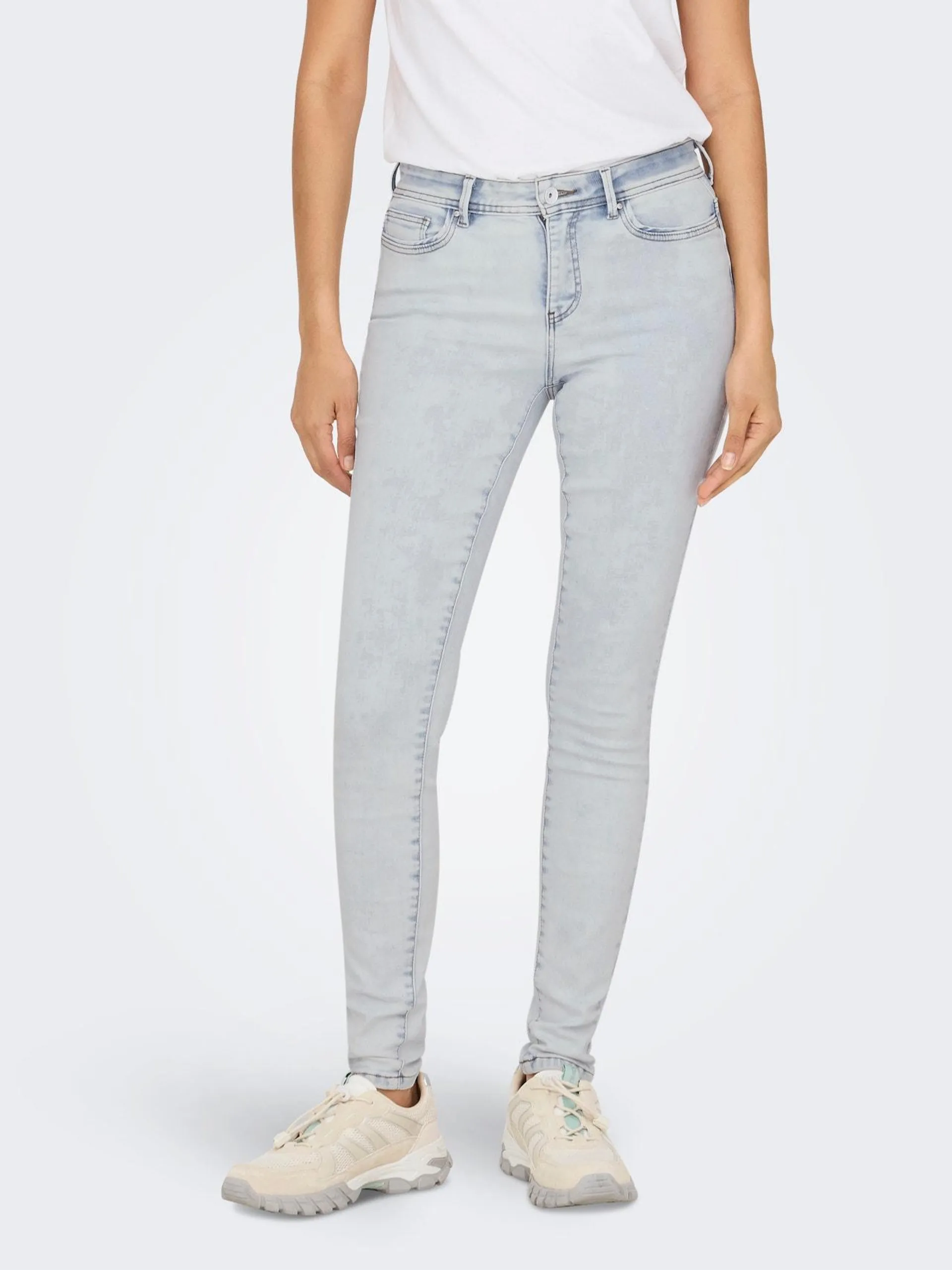 Skinny Fit Middels høy midje Jeans