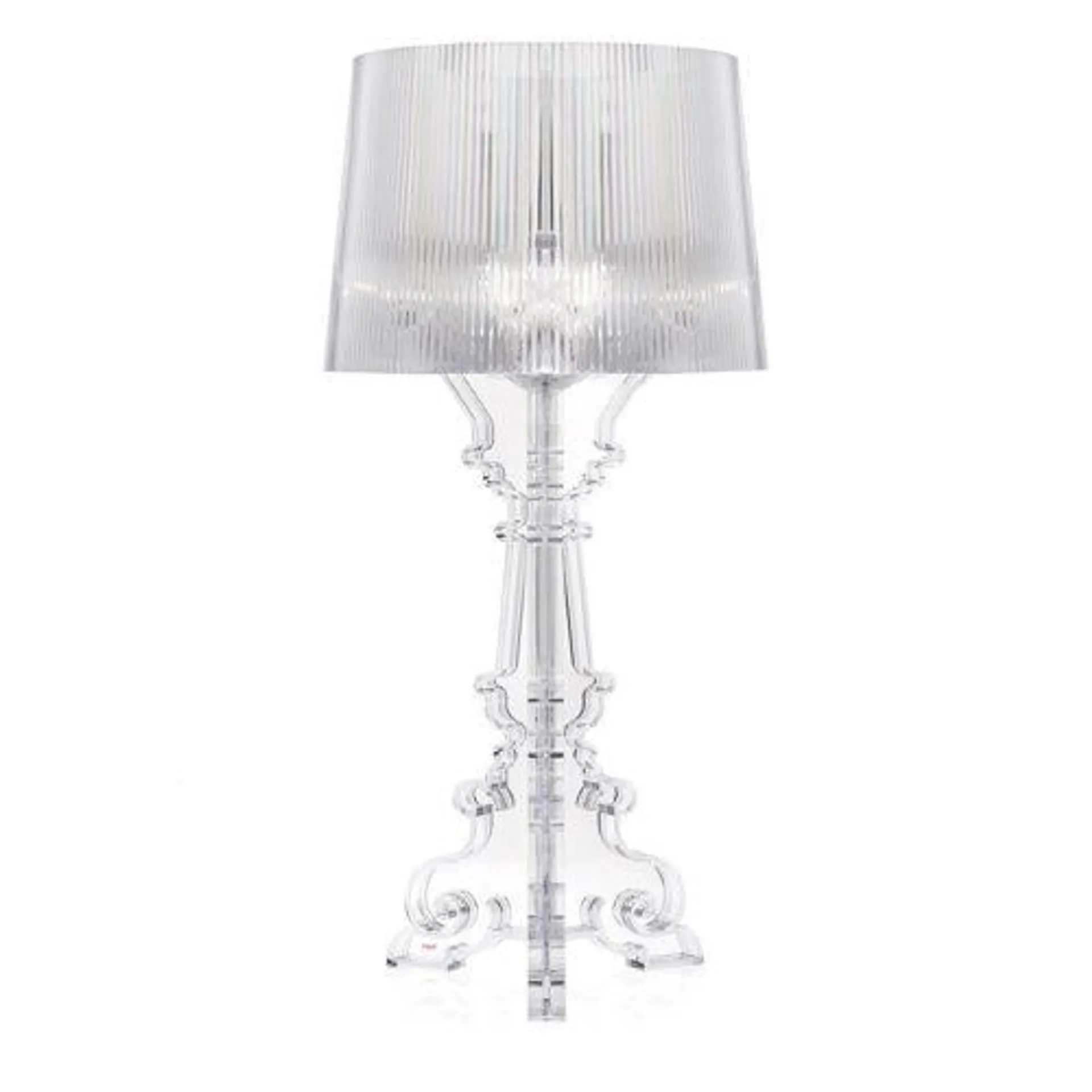 Kartell Bourgie Bordlampe Klar Krystall