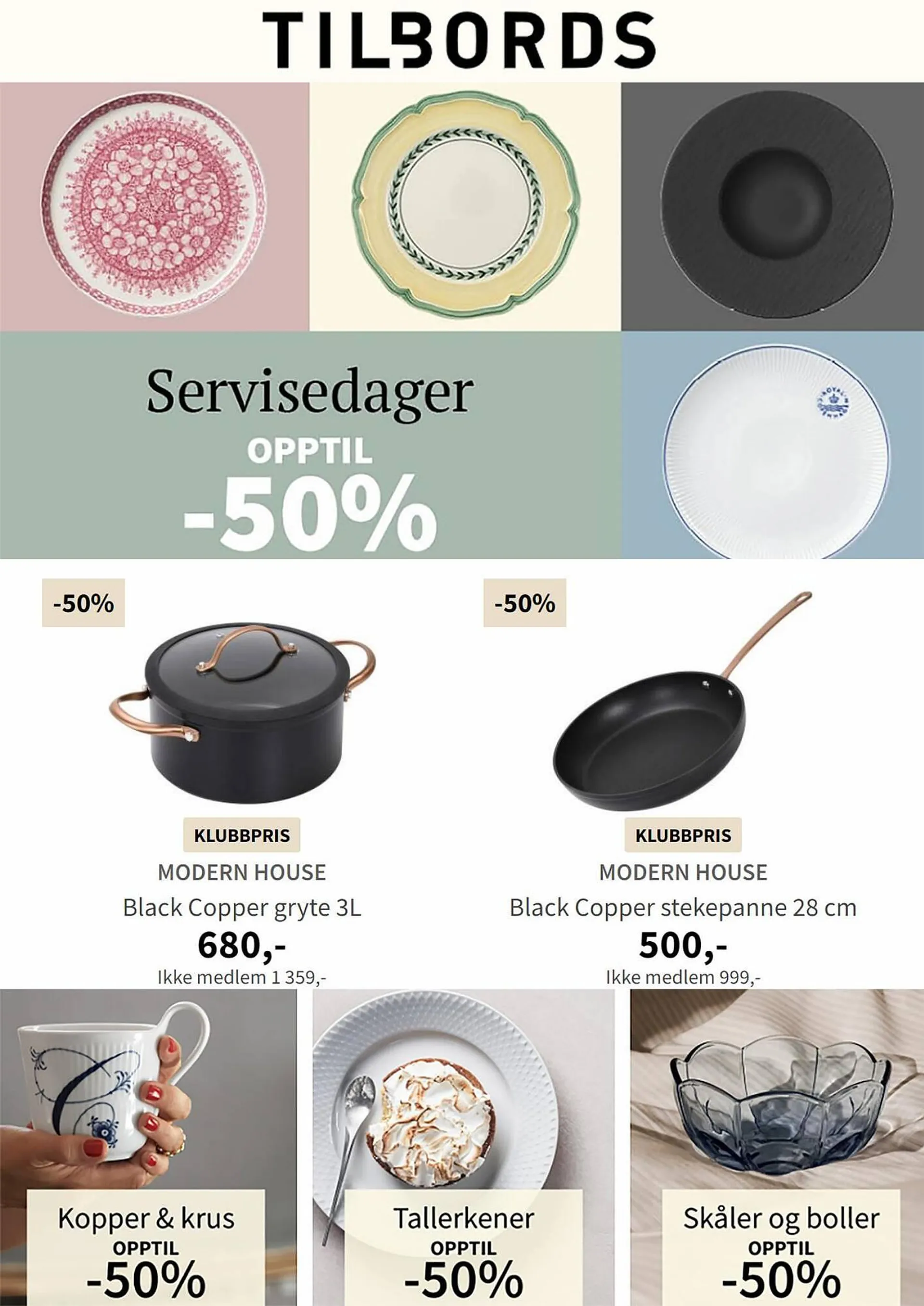 Tilbords Kundeavis fra 1. september til 17. september 2023 - kundeavisside 1