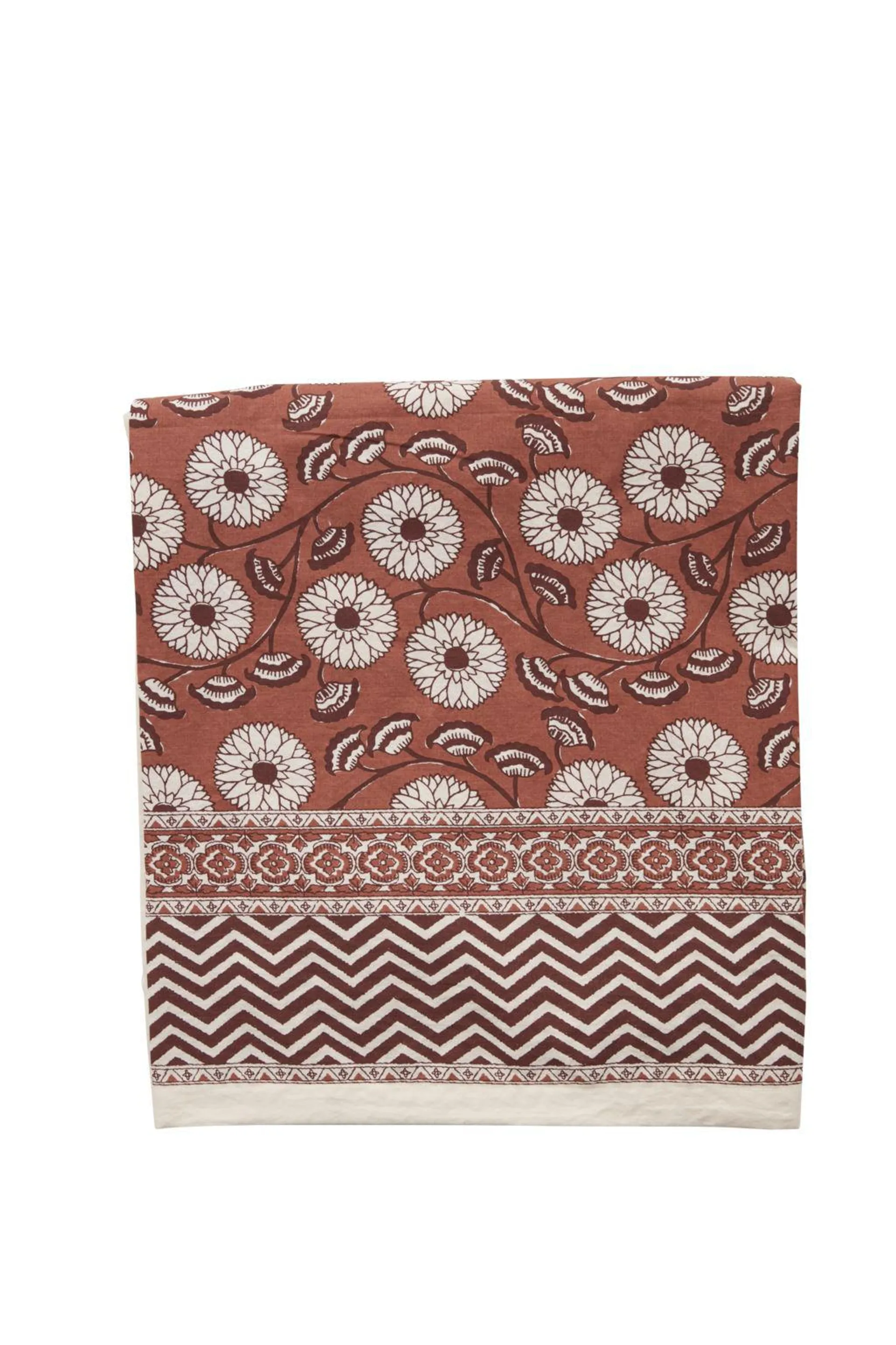 Floral tablecloth