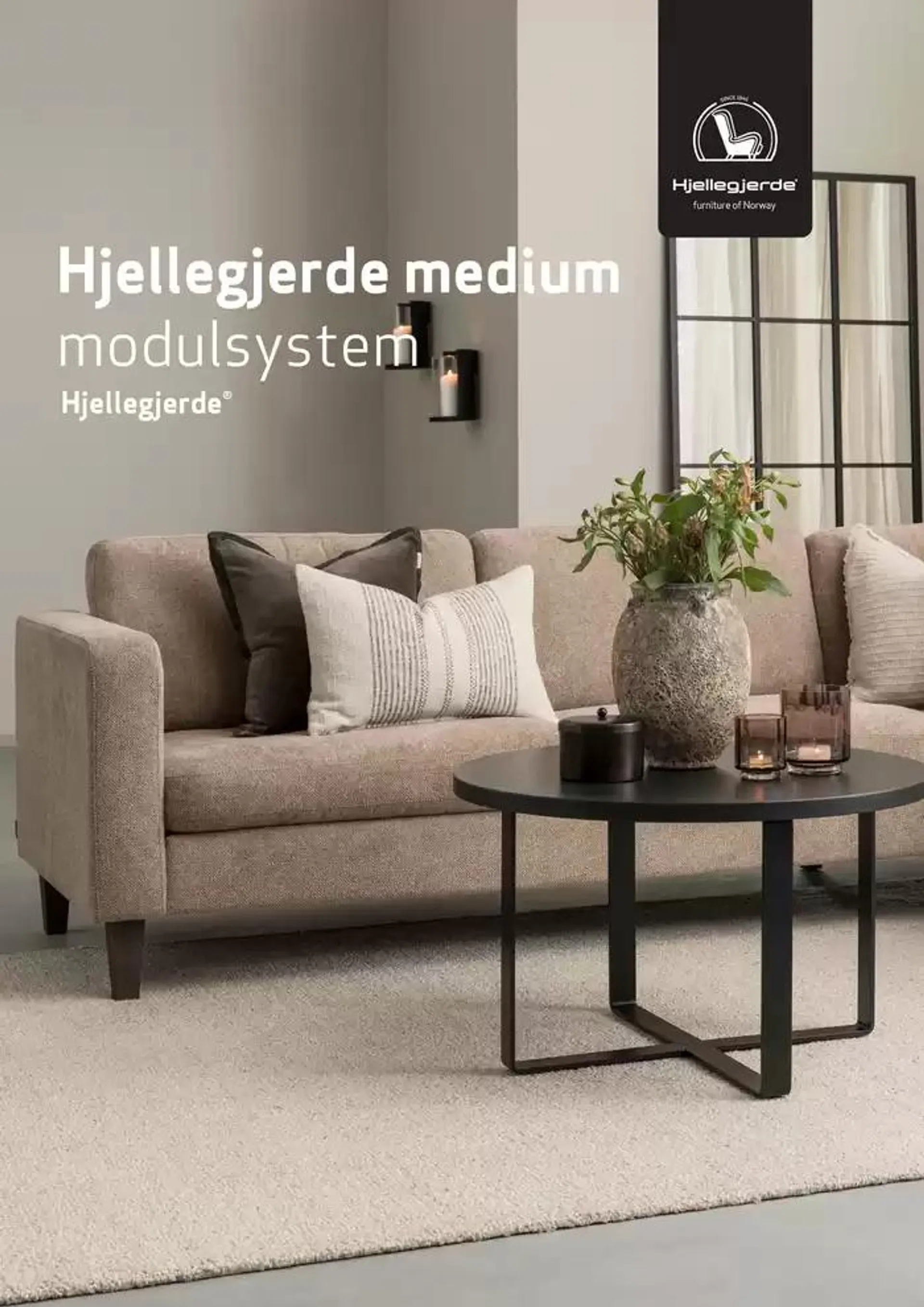 Fagmøbler Hjellegjerde medium modulsofa - 1