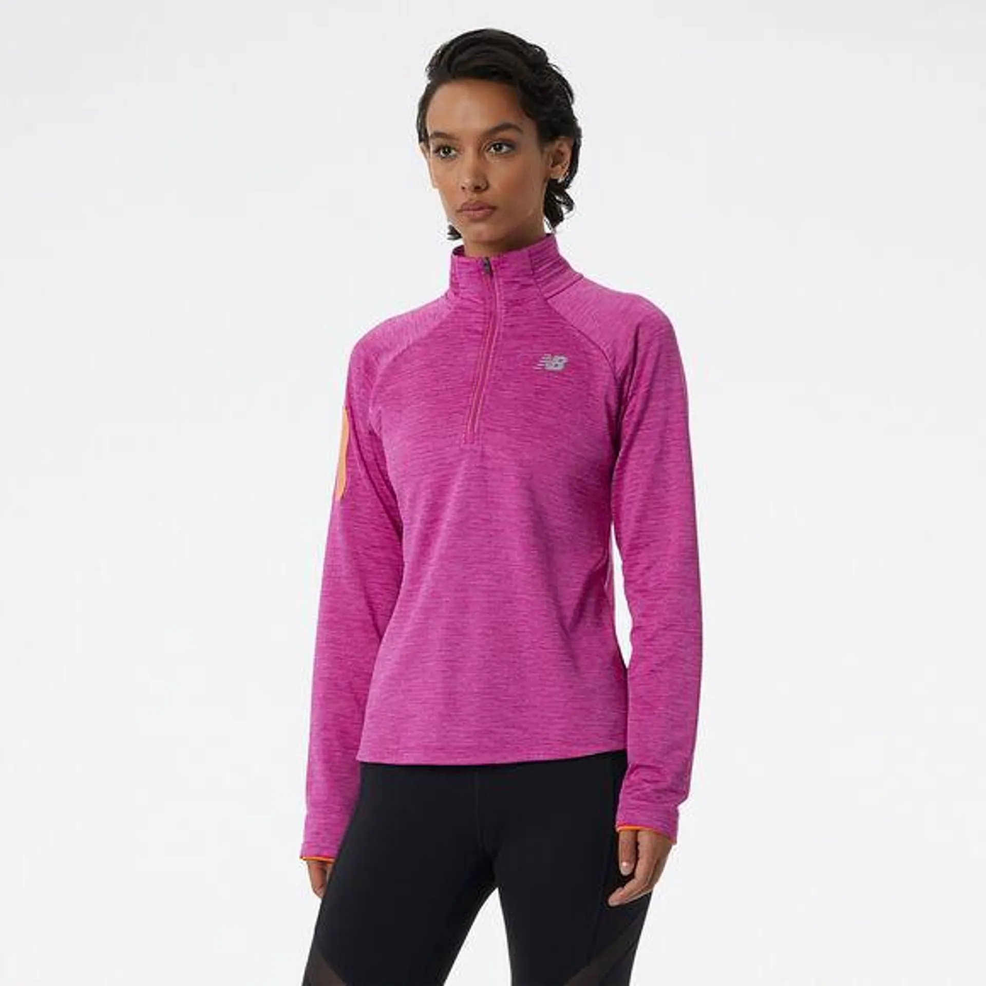 New Balance · Heat Grid Half Zip treningsgenser dame