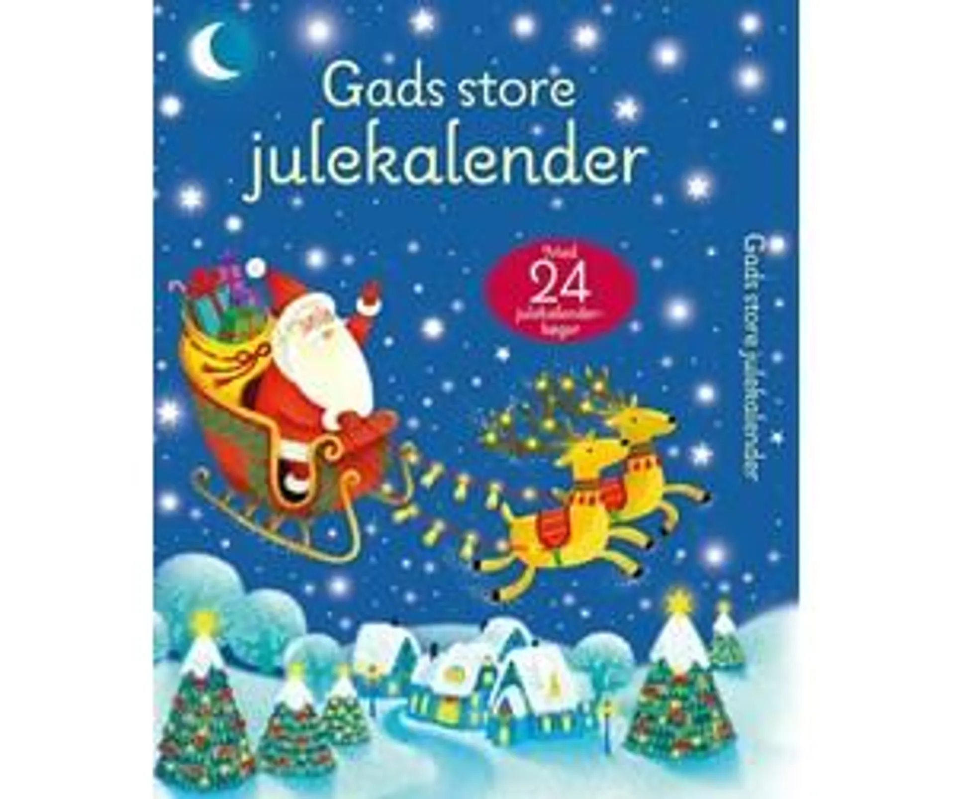 gads forlag Gads store julekalender (BLÅ)