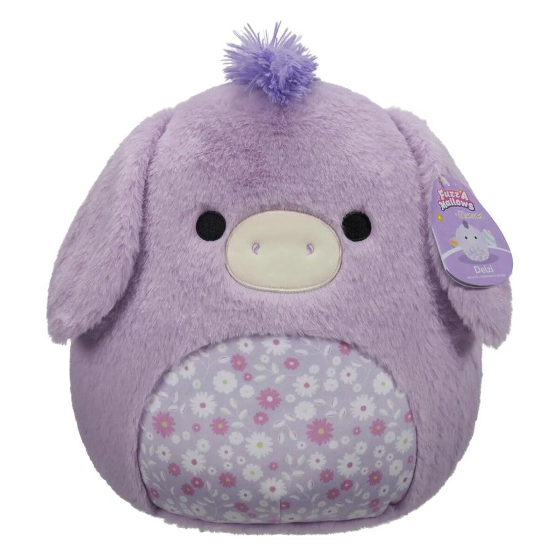 Squishmallows 30 cm P18 Fuzz Delzi Donkey