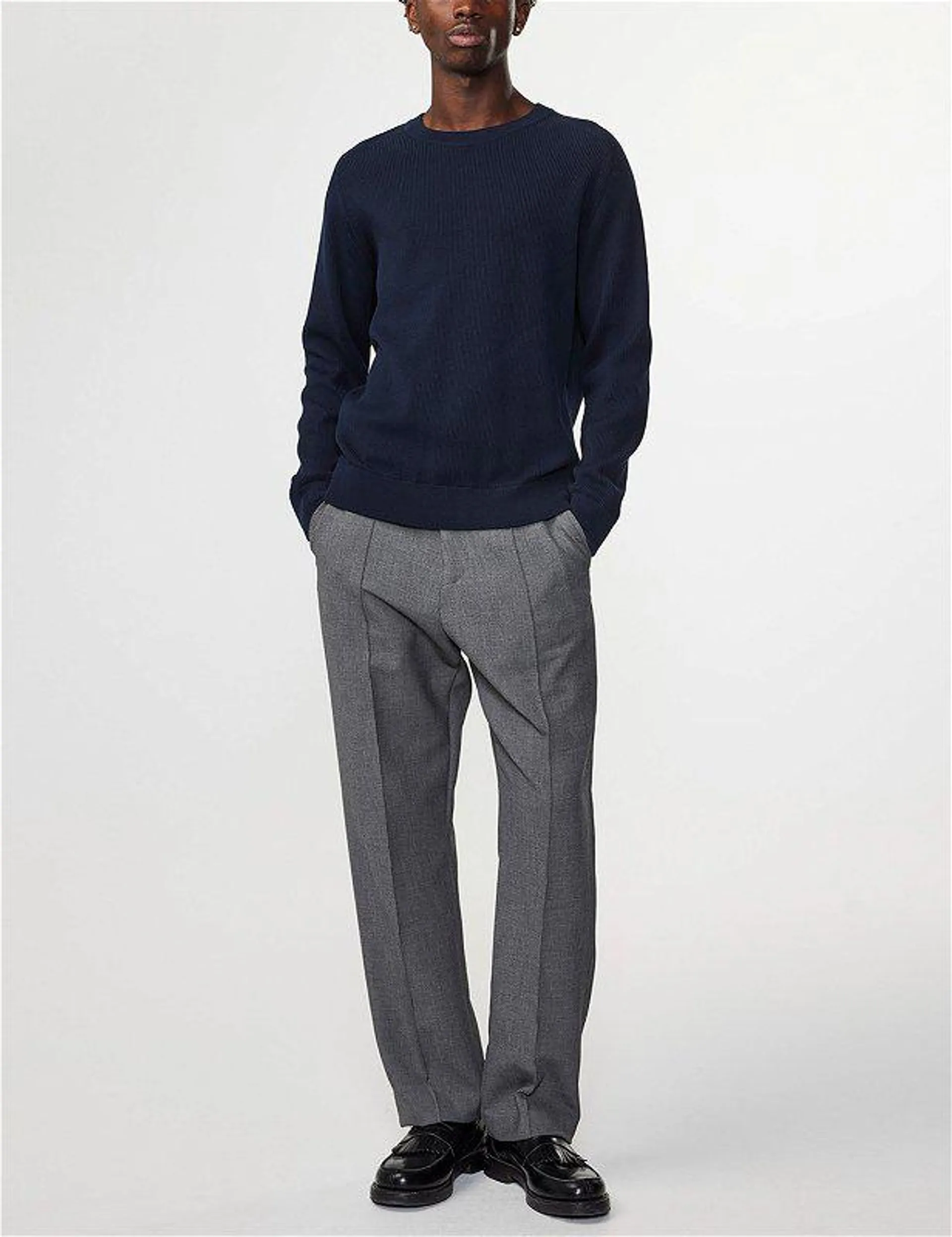 Kevin 6600 Sweater Navy Blue