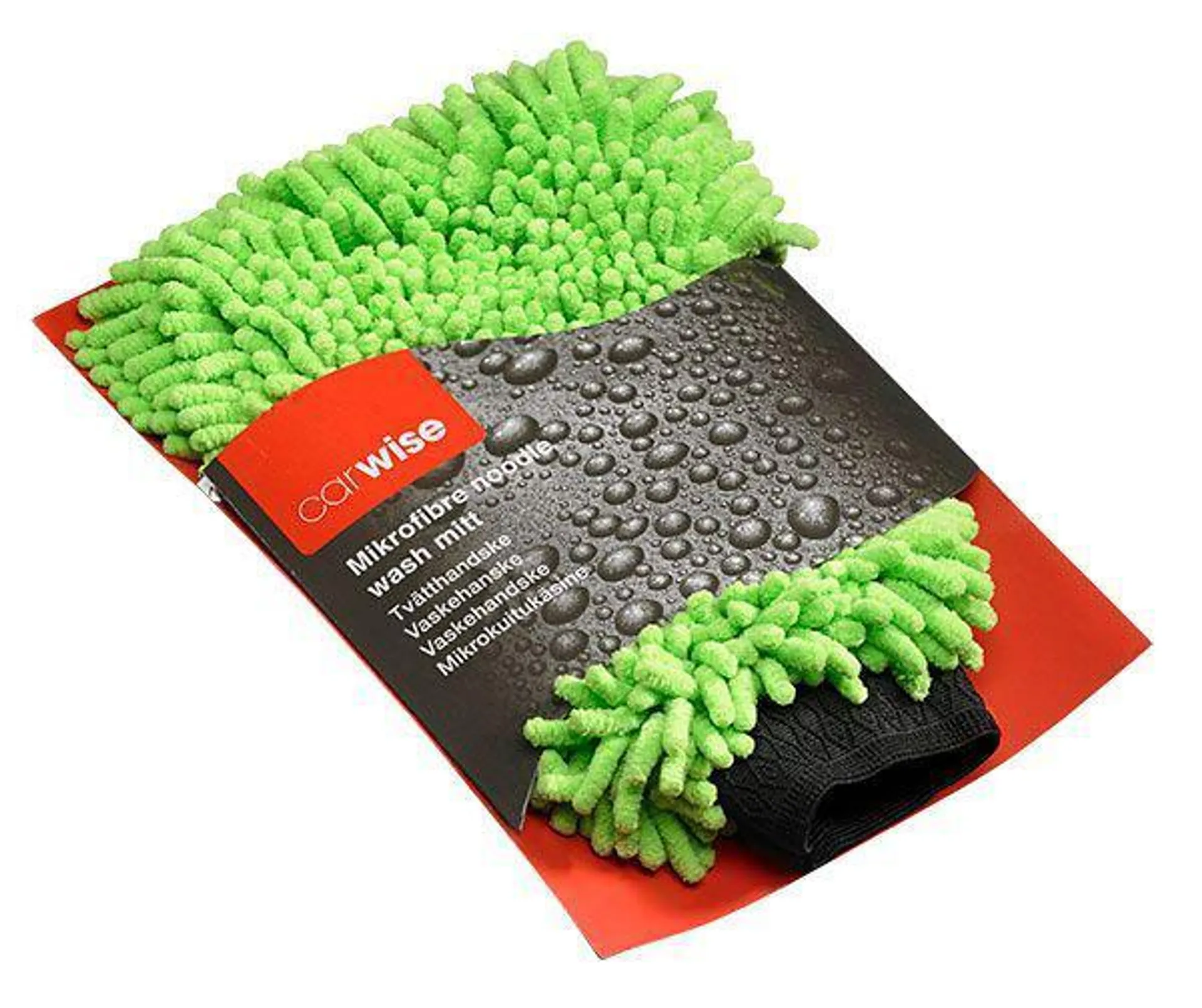 CARWISE VASKEHANSKE MIKROFIBER GRØNN