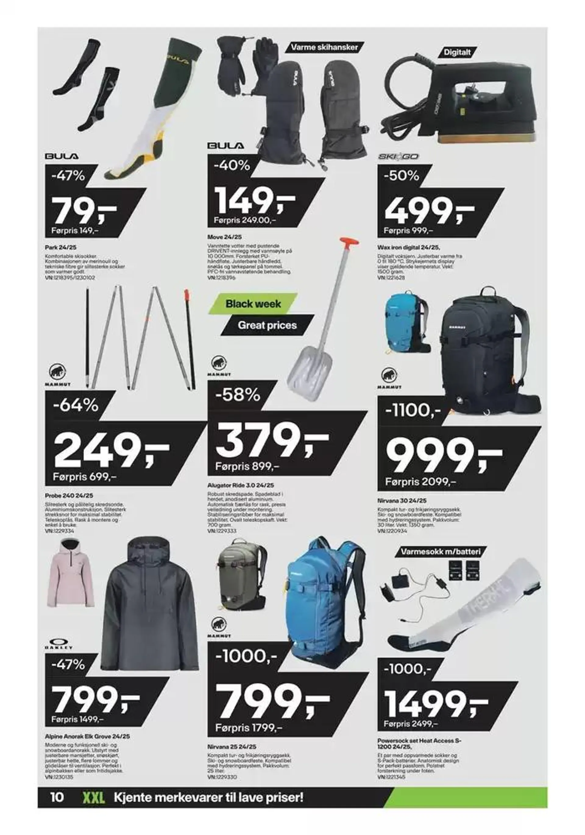 XXL Sport Kundeavis fra 25. november til 9. desember 2024 - kundeavisside 20