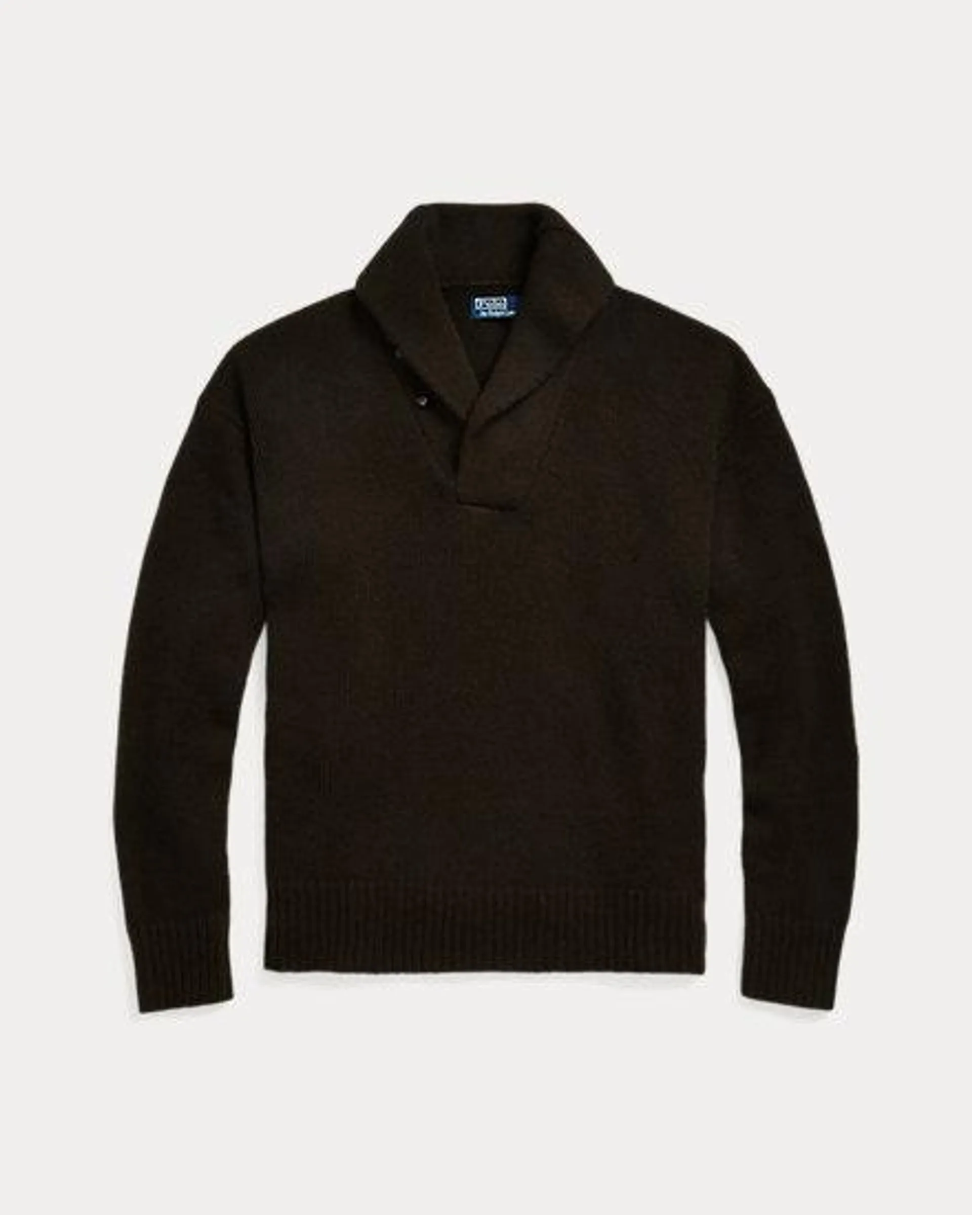 Wool-Cashmere Shawl Jumper