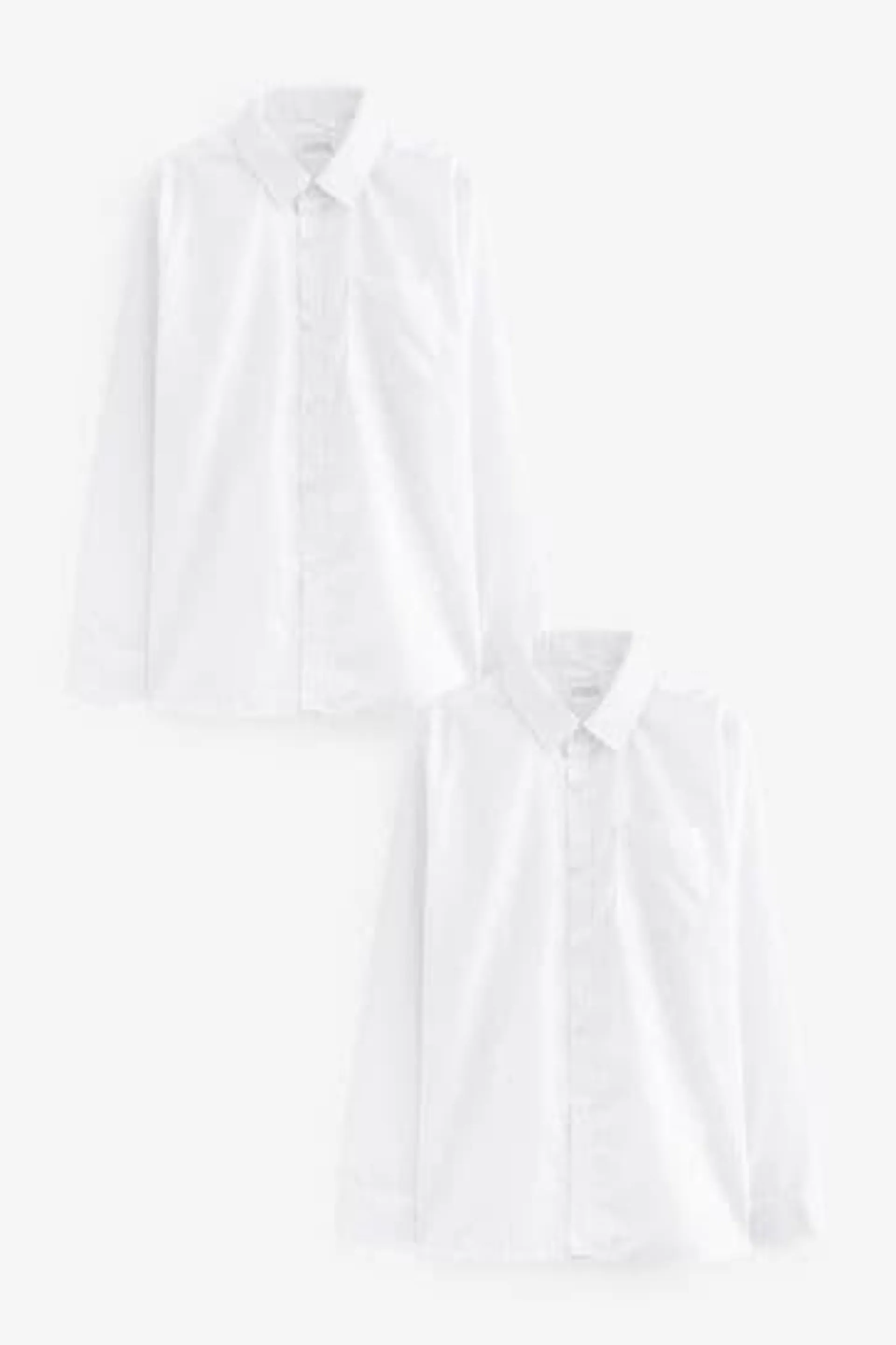 2 Pack Long Sleeve School Shirts (3-17yrs)