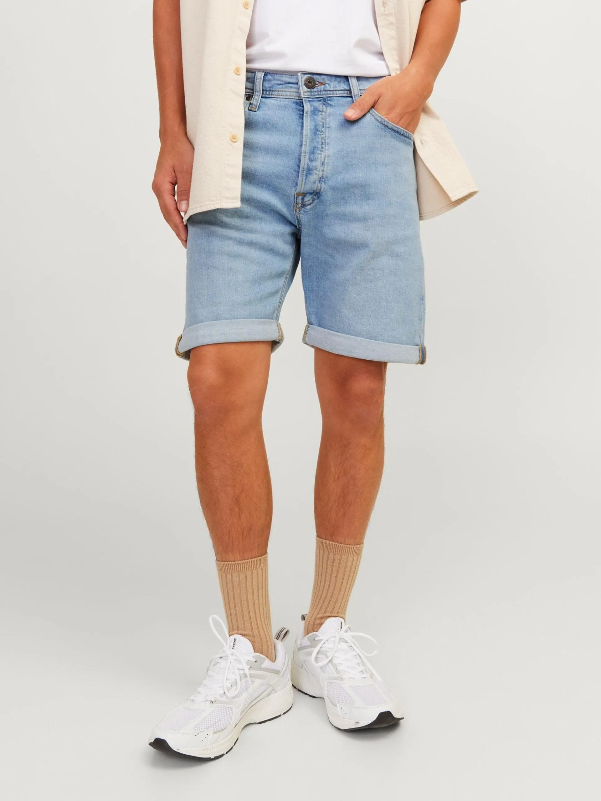 Relaxed Fit Denimshorts