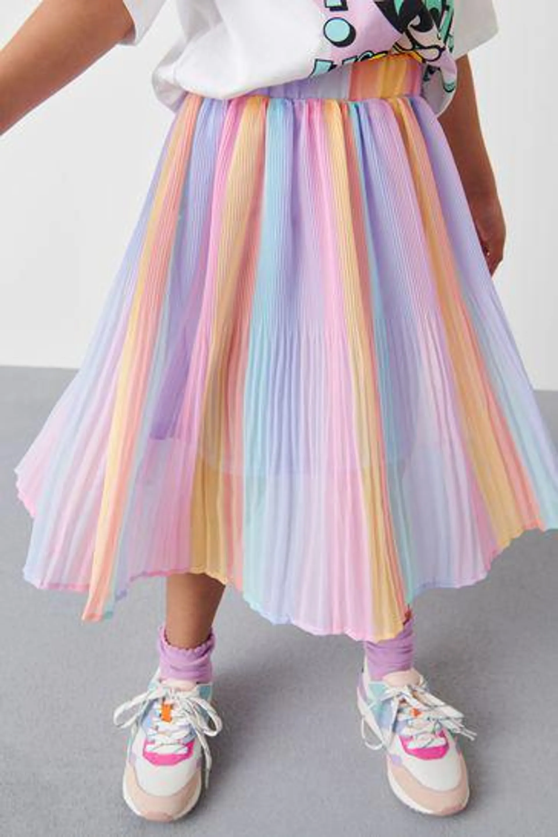 Pleated Midi Skirt (3-16yrs)