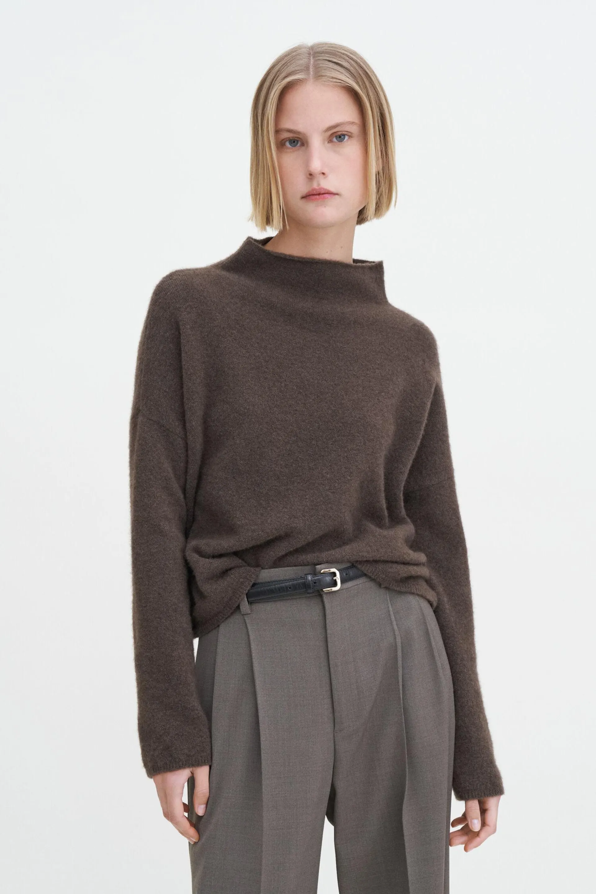 Mika Yak Funnelneck Sweater