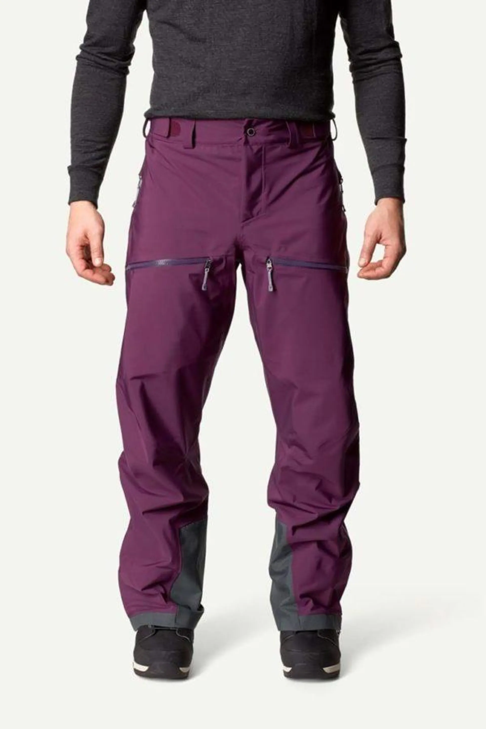 Houdini Mens Purpose Pants Pumped Up Purple