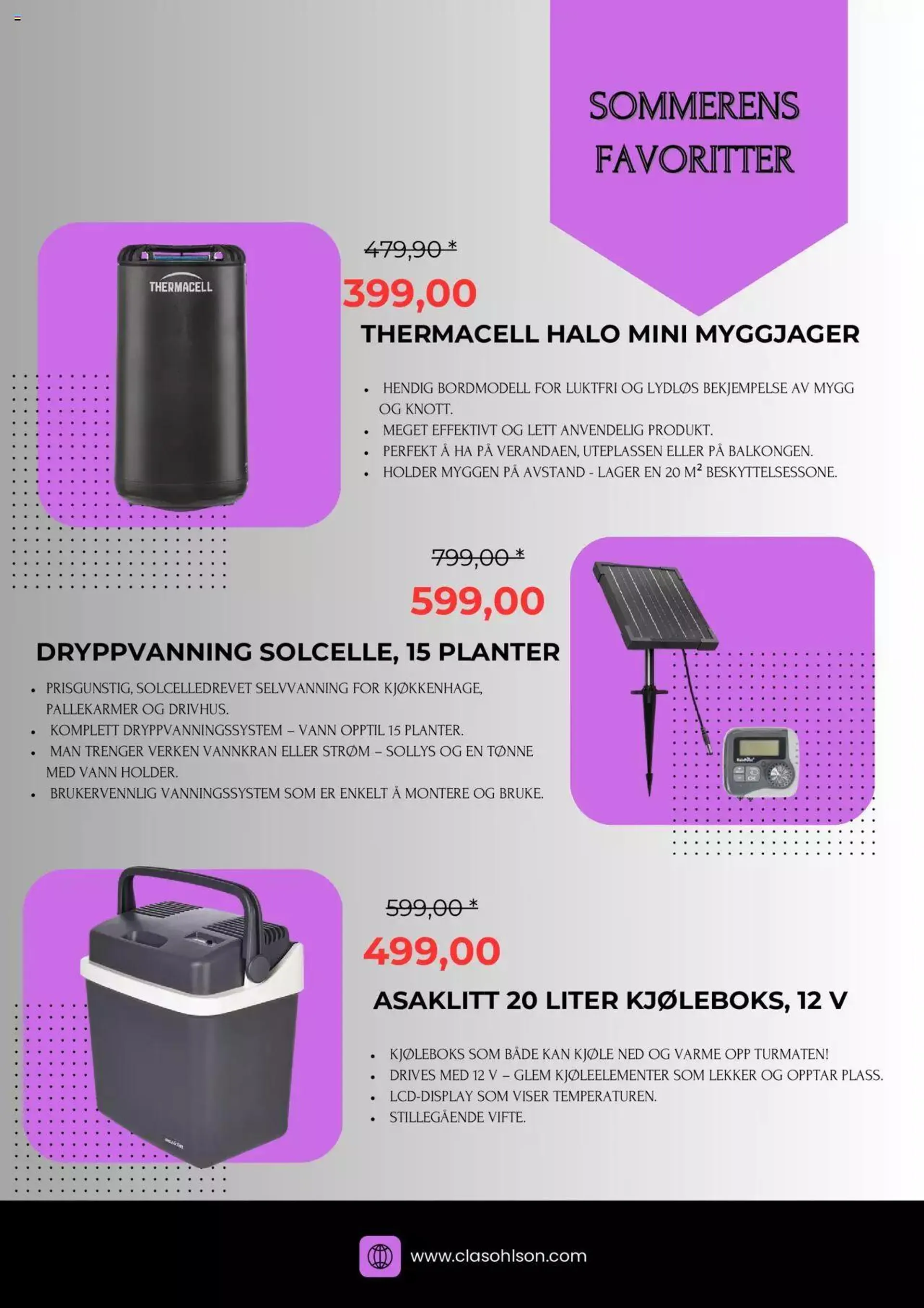 Clas Ohlson kundeavis fra 12. juni til 31. desember 2024 - kundeavisside 2