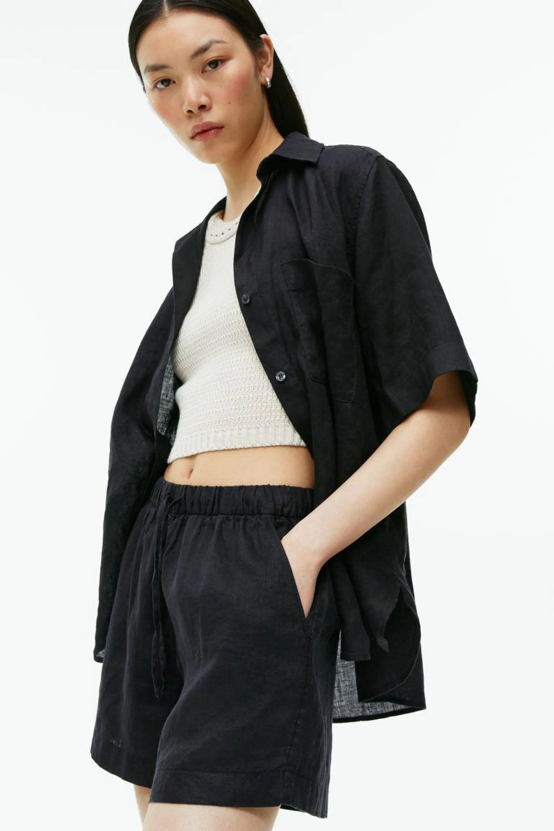 Linen Shorts