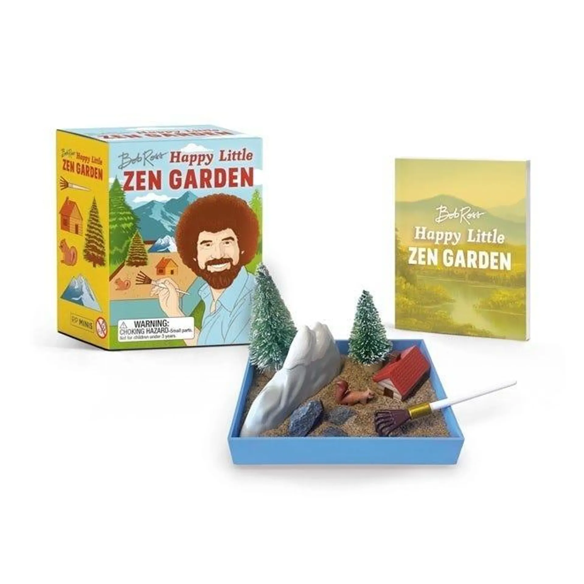 Bob Ross Happy Little Zen Garden