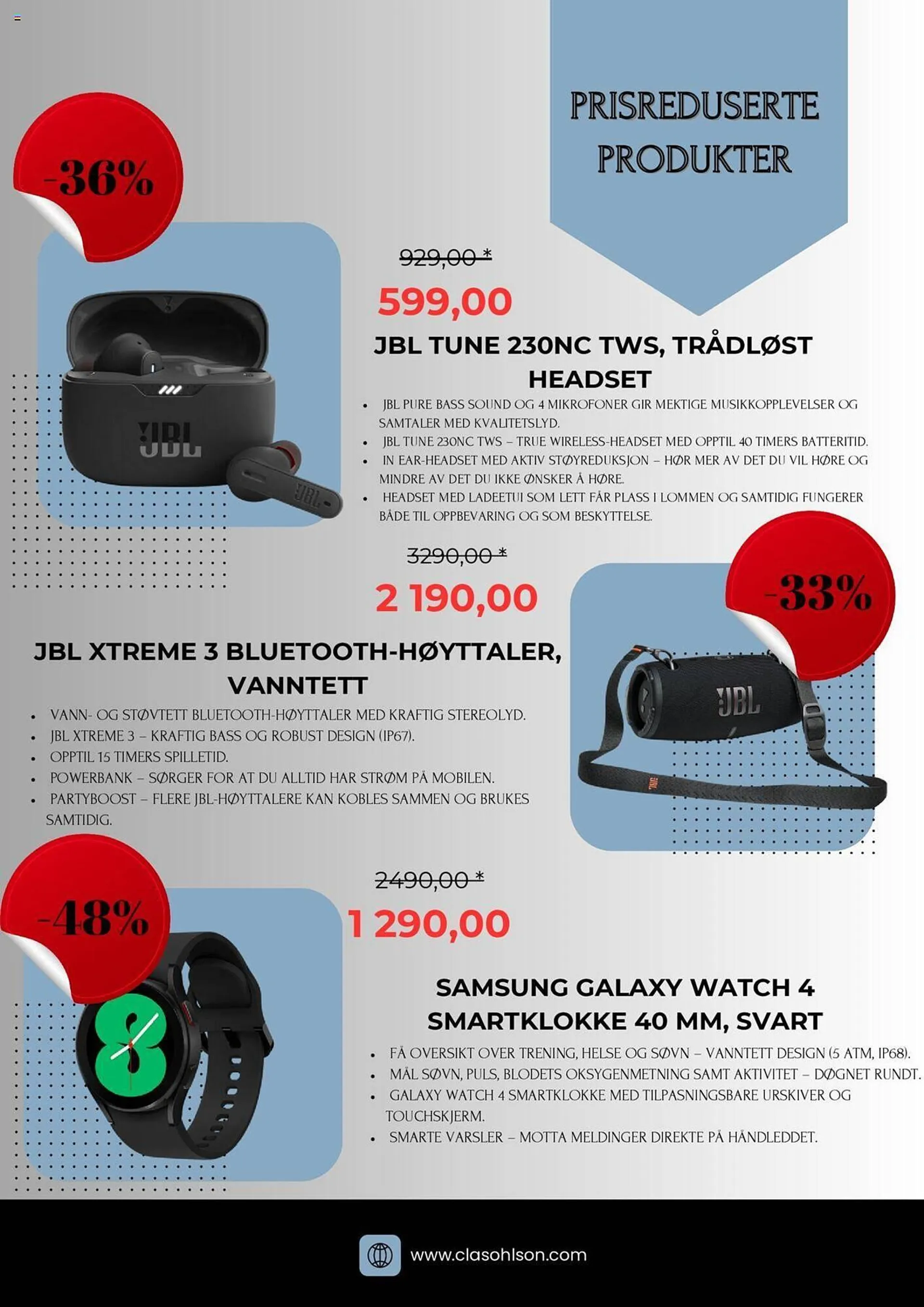 Clas Ohlson Kundeavis fra 2. juli til 17. juli 2024 - kundeavisside 3