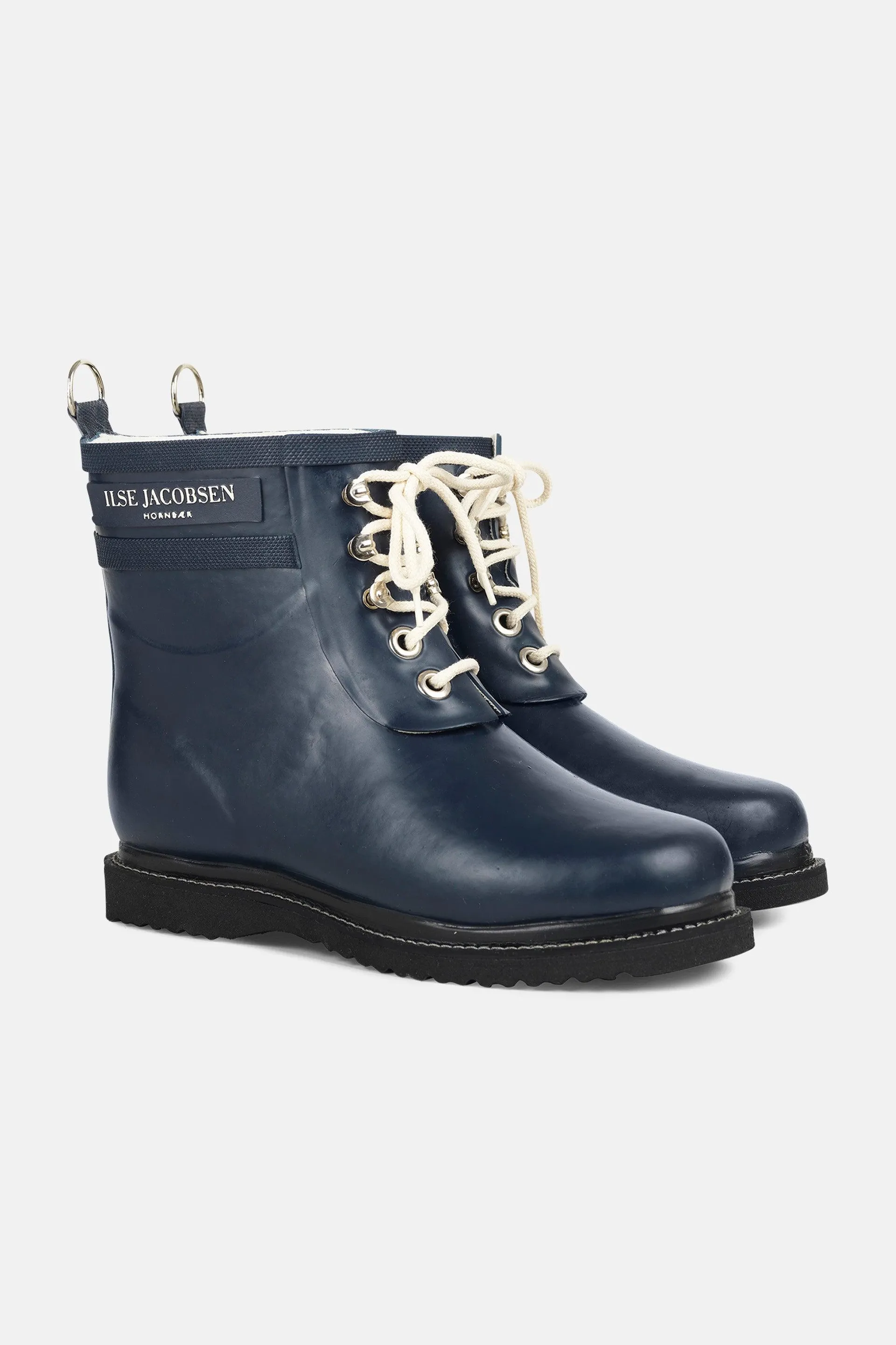 Short Rubber Boots - Dark Indigo