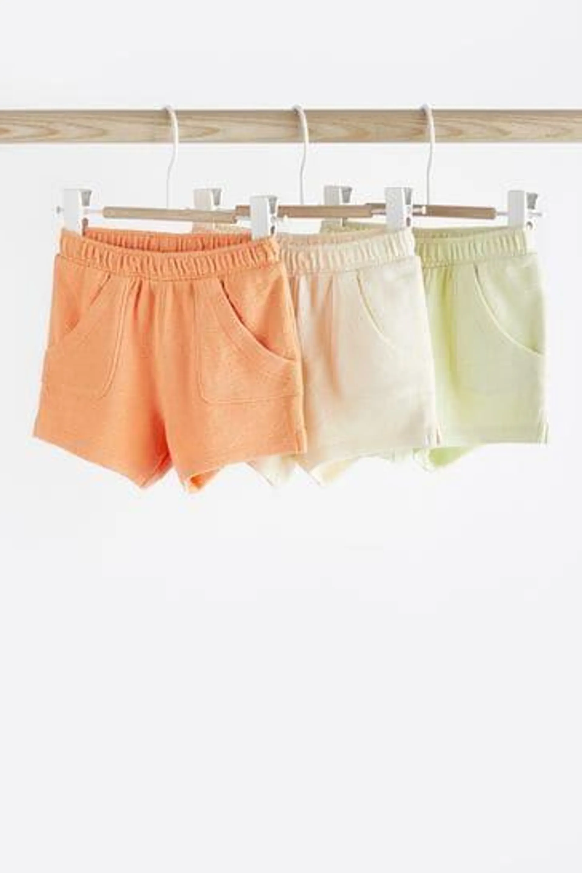 Baby Textured Shorts 3 Pack