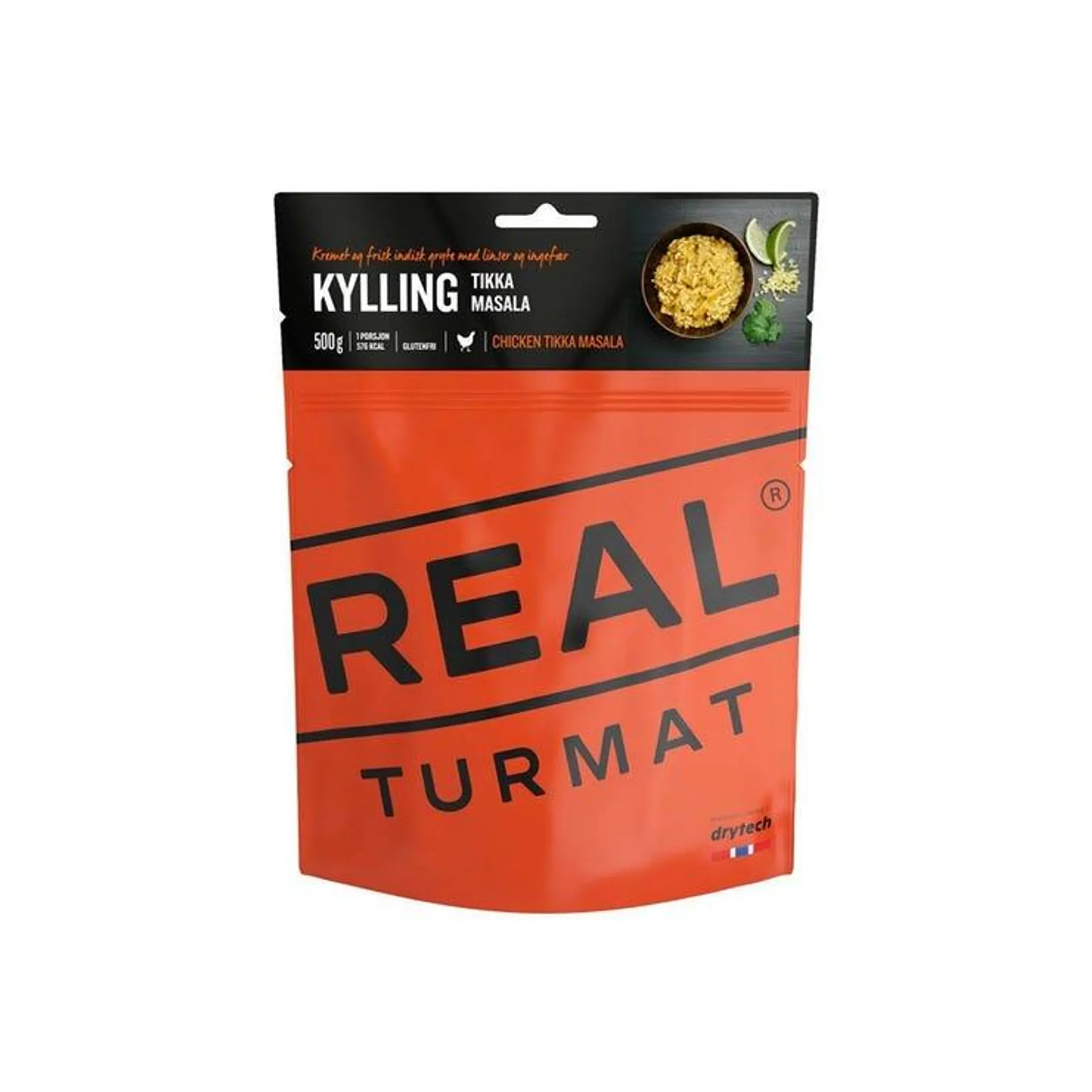 Real Turmat Kylling Tikka Masala - 500 gram