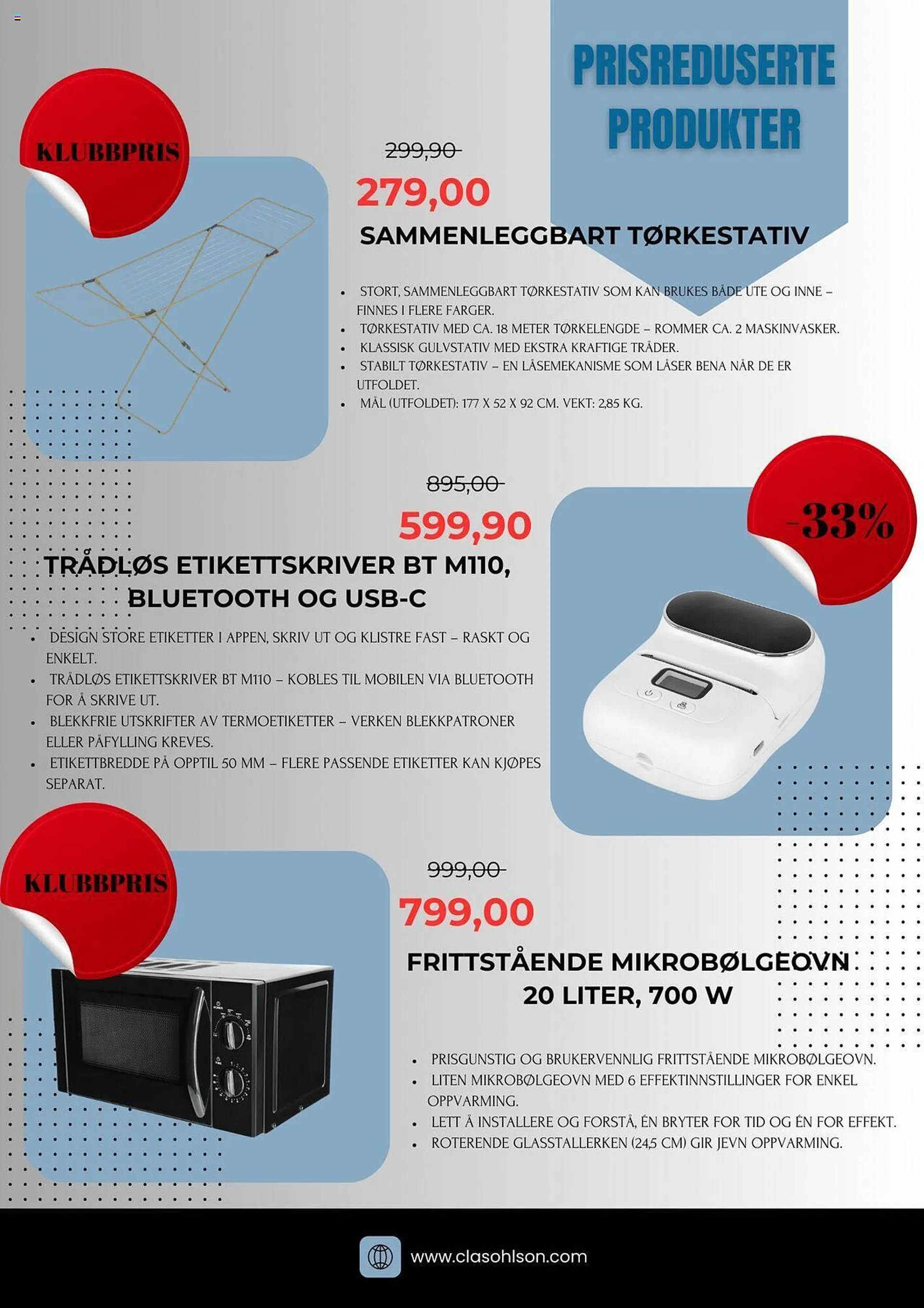 Clas Ohlson Kundeavis fra 27. september til 17. oktober 2024 - kundeavisside 10