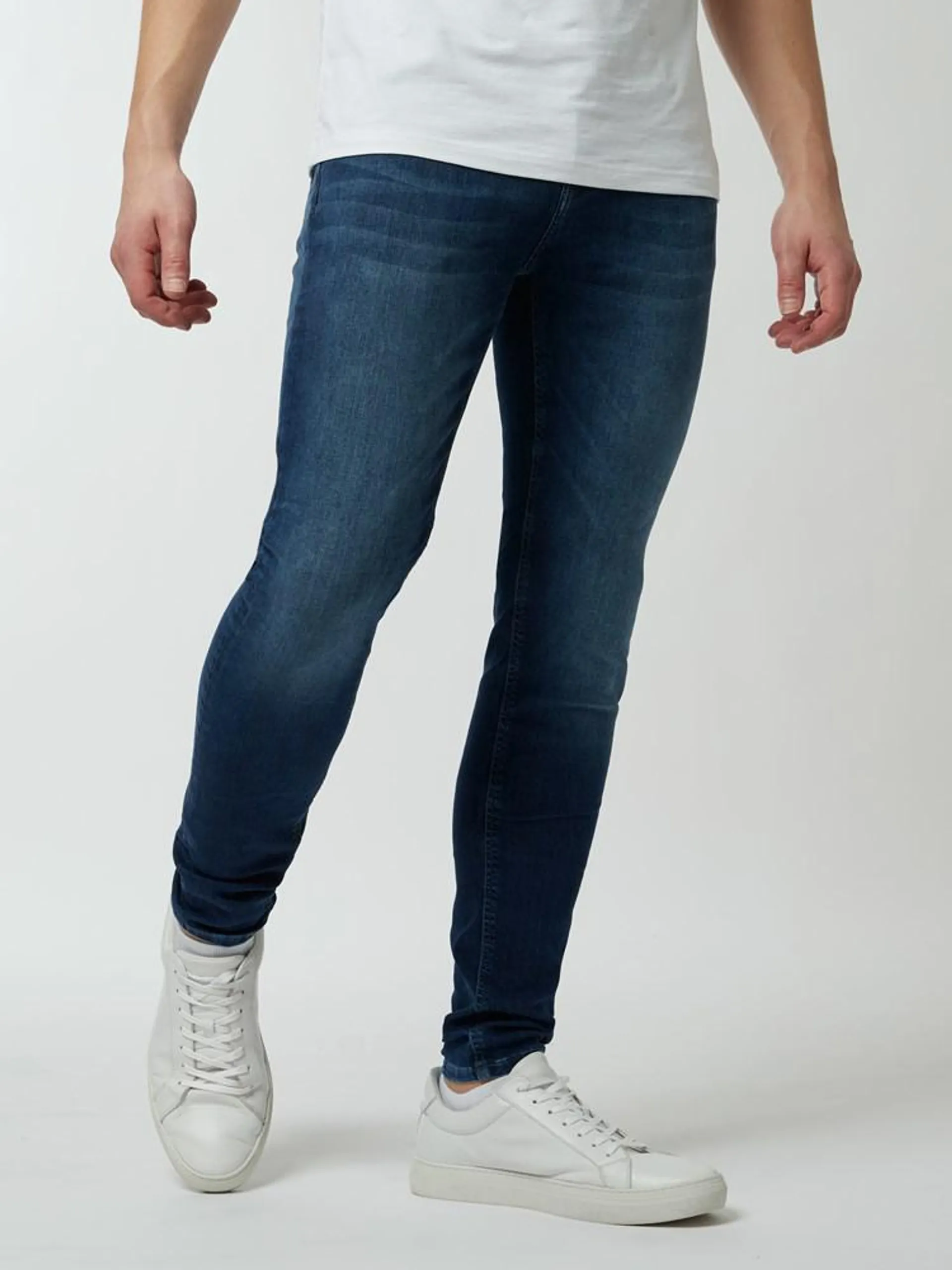 SKINNY STAN BLUE SUPER STRETCH JEANS