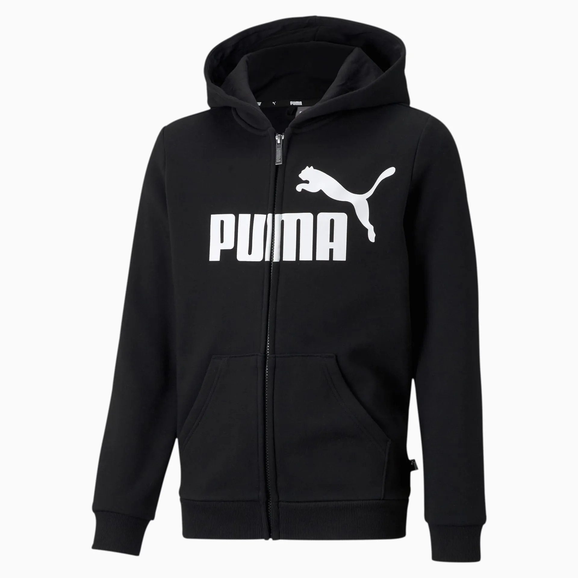 Essentials Big Logo Full-Zip Youth Hoodie